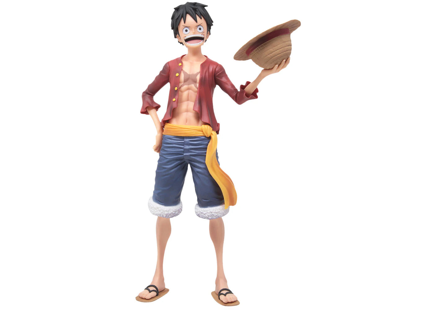 Banpresto One Piece Grandista Nero Monkey D. Luffy Figure Red