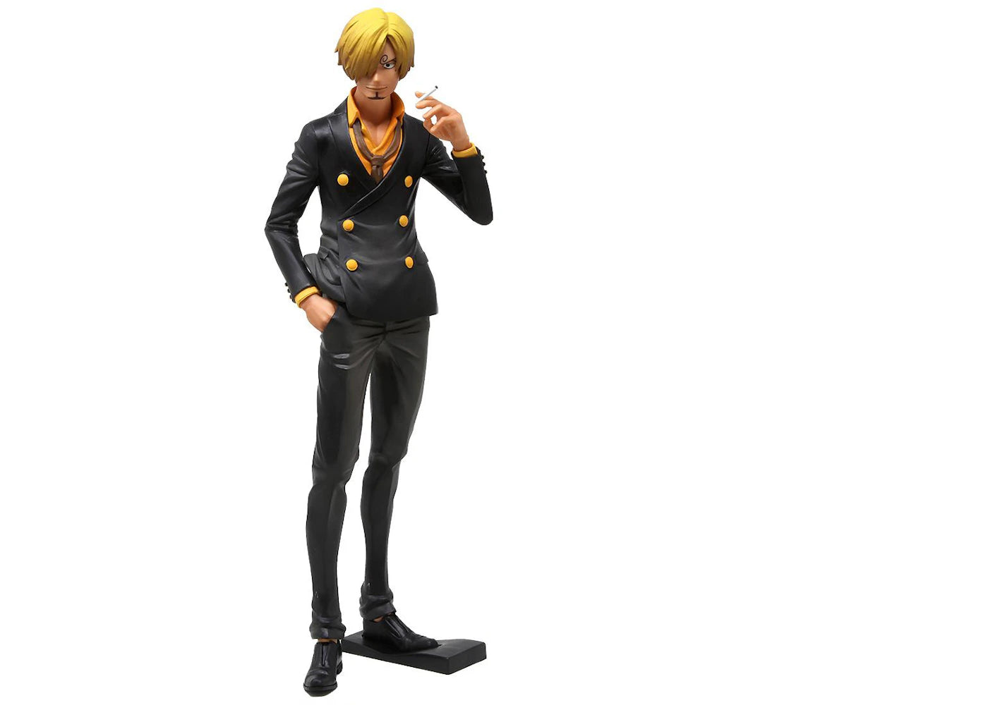 Banpresto One Piece Grandista The Grandline Men Vinsmoke Sanji Figure Black