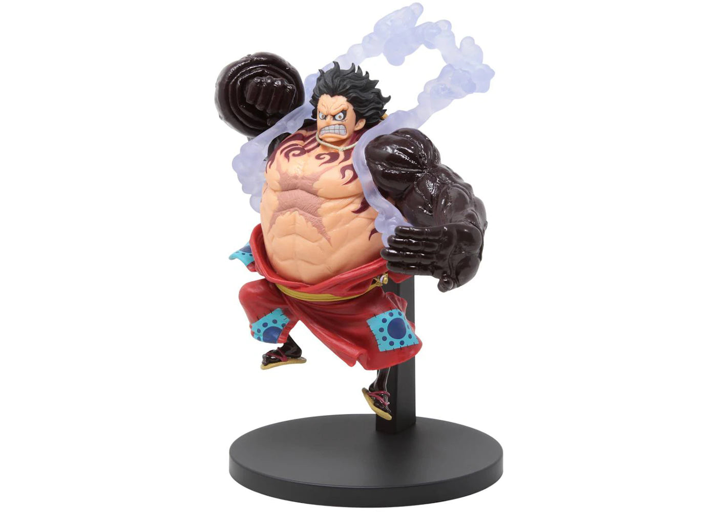 Banpresto One Piece King of Artist Wano Kuni Monkey D. Luffy Gear Fourth Figure Black