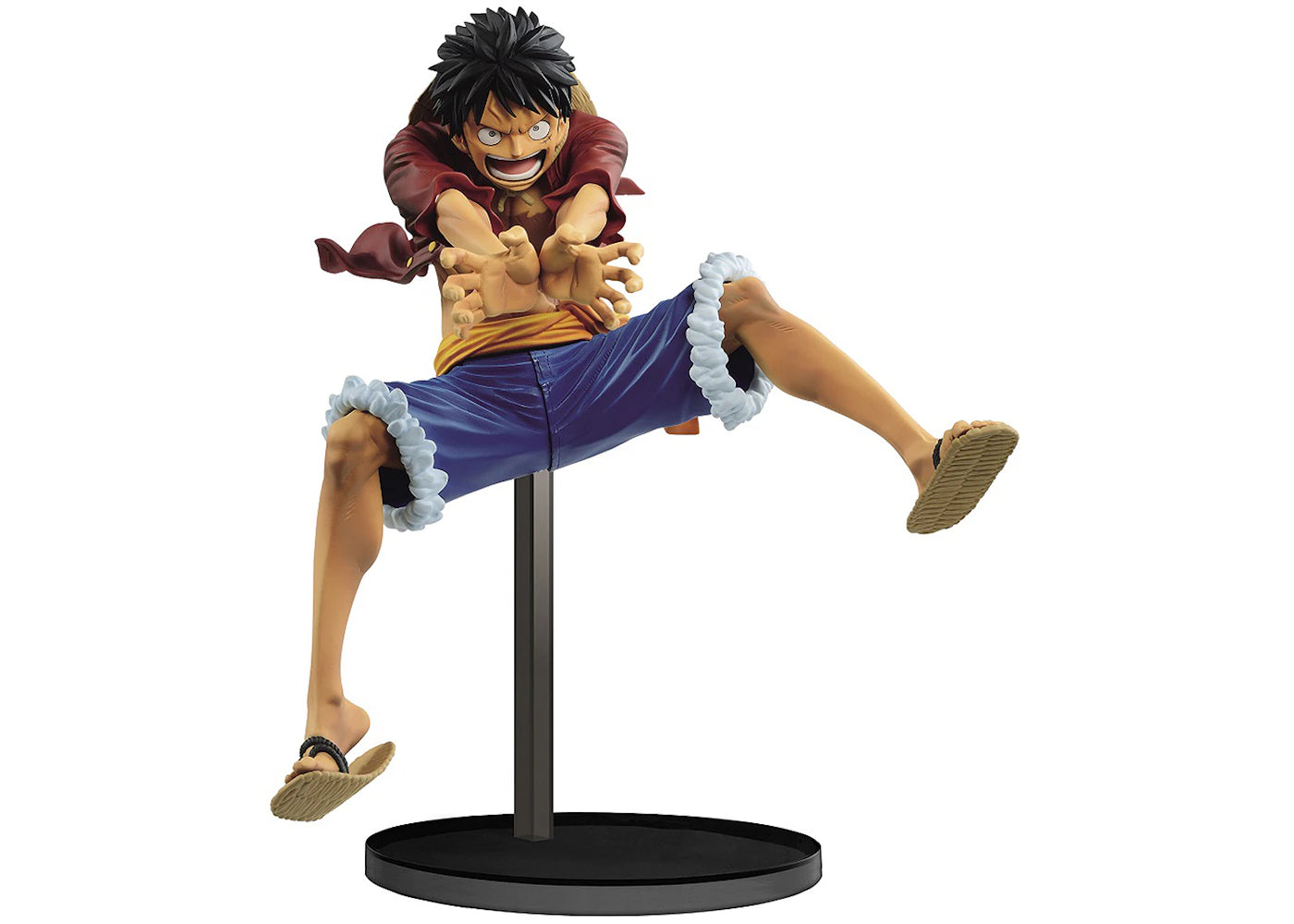Banpresto One Piece Maximatic Monkey D. Luffy II Figure Blue & Red