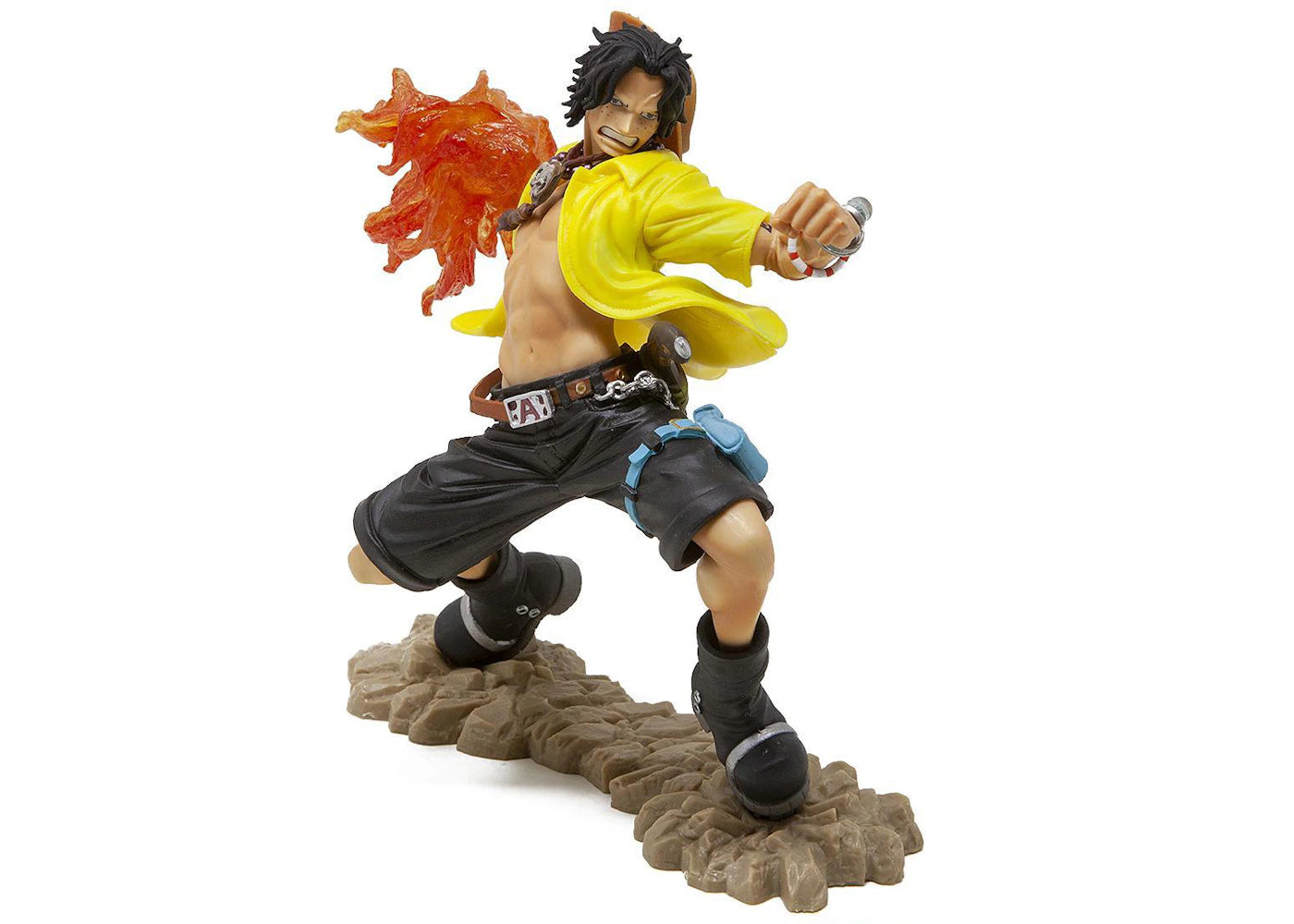 Banpresto One Piece Portgas D Ace 20th Anniversary Figure Orange