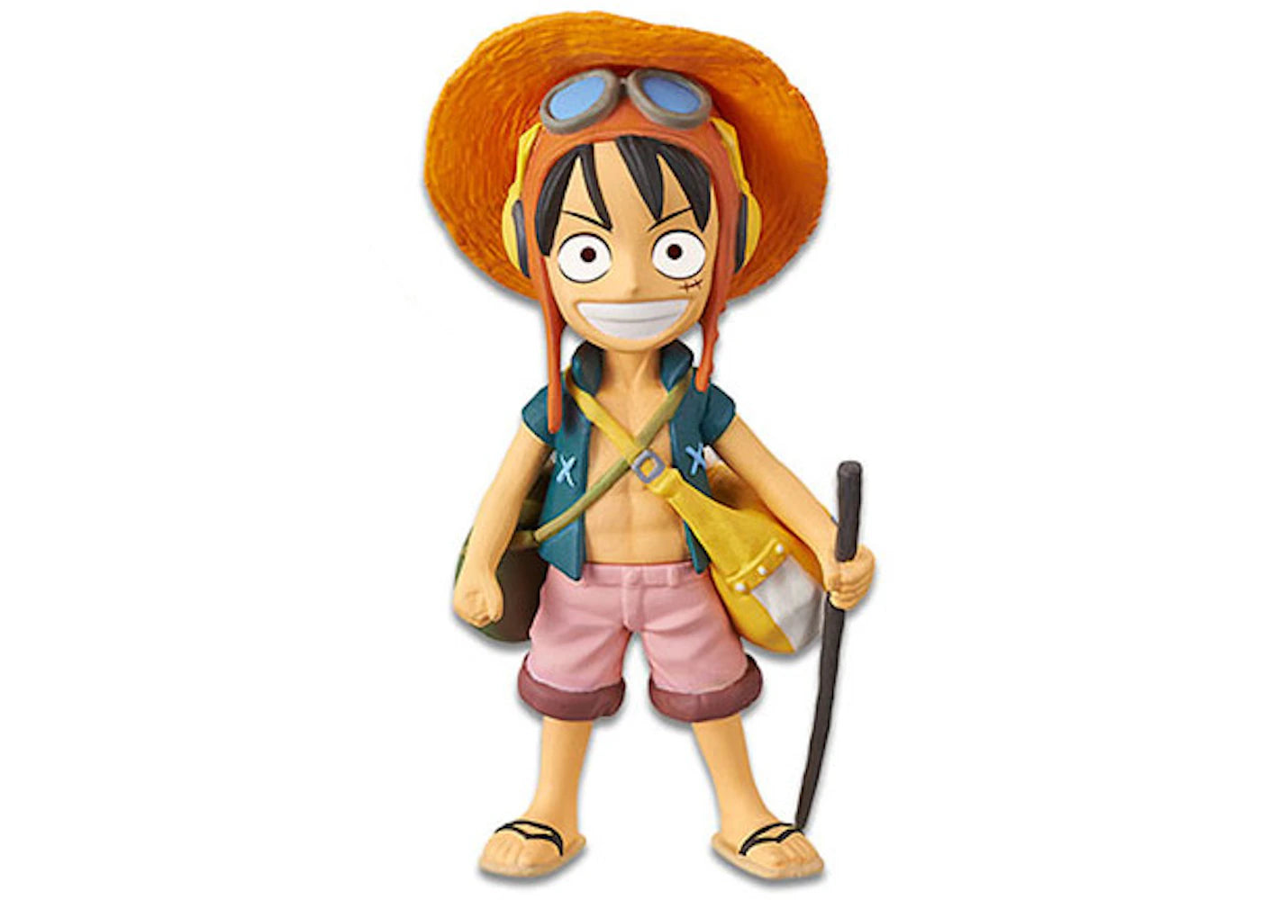 Banpresto One Piece World Collectable Treasure Rally Vol. 1 Monkey D. Luffy Figure Orange