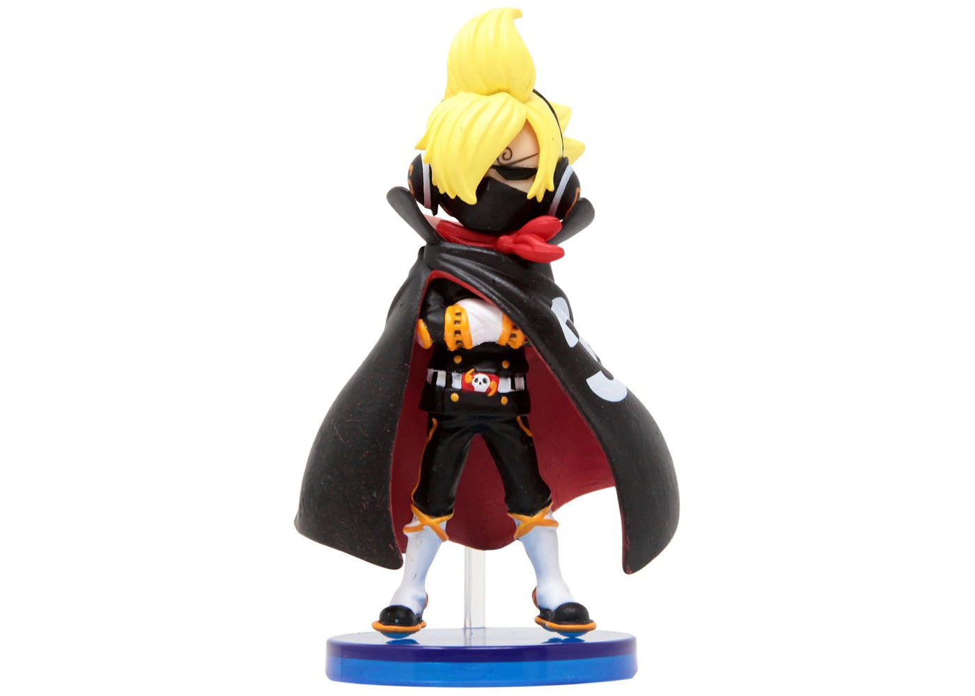 Banpresto One Piece World Collectable Wanokuni Vol. 5 27 Sanji Stealth Black Figure Black