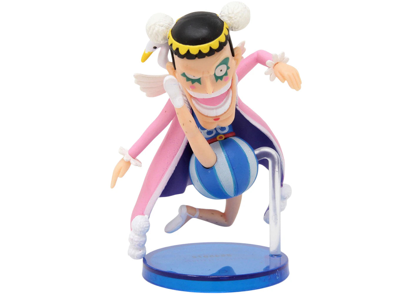 Banpresto One Piece World The Great Pirates 100 Landscapes Vol. 5 Bentham Bon Kurei Figure Pink