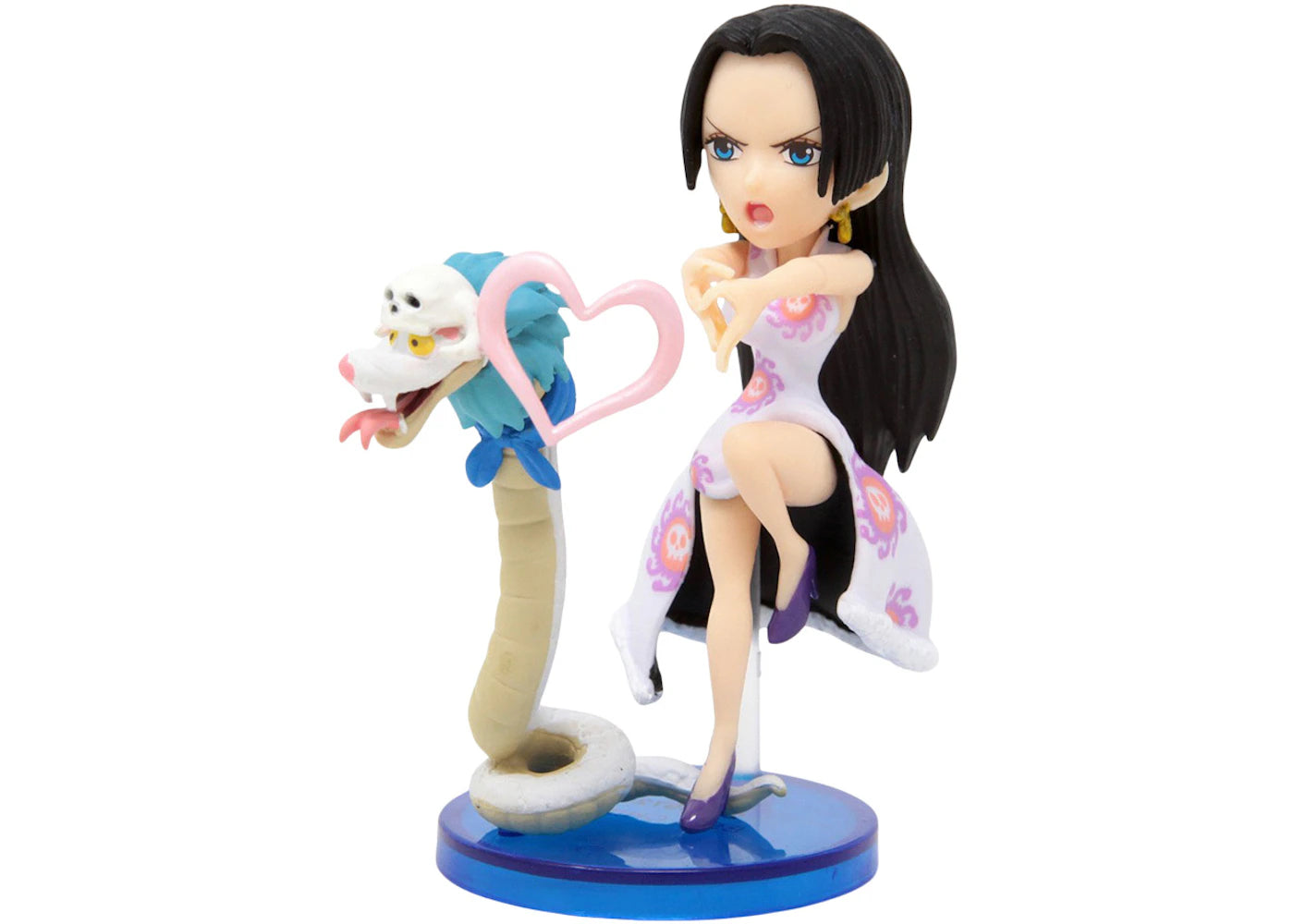 Banpresto One Piece World The Great Pirates 100 Landscapes Vol. 5 Boa Hancock Figure Pink