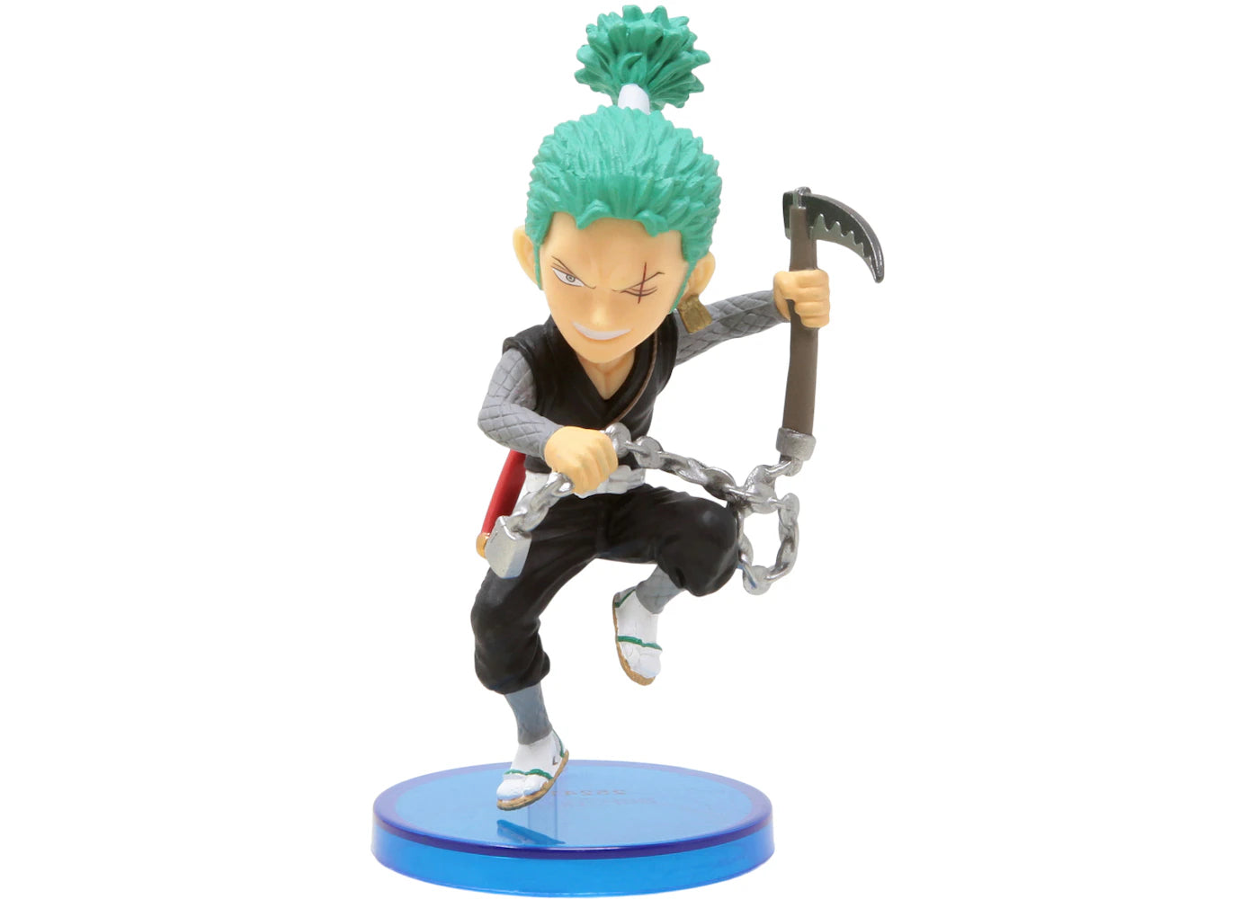 Banpresto One Piece World WanoKuni Style 1 B Roronoa Zoro Figure Green