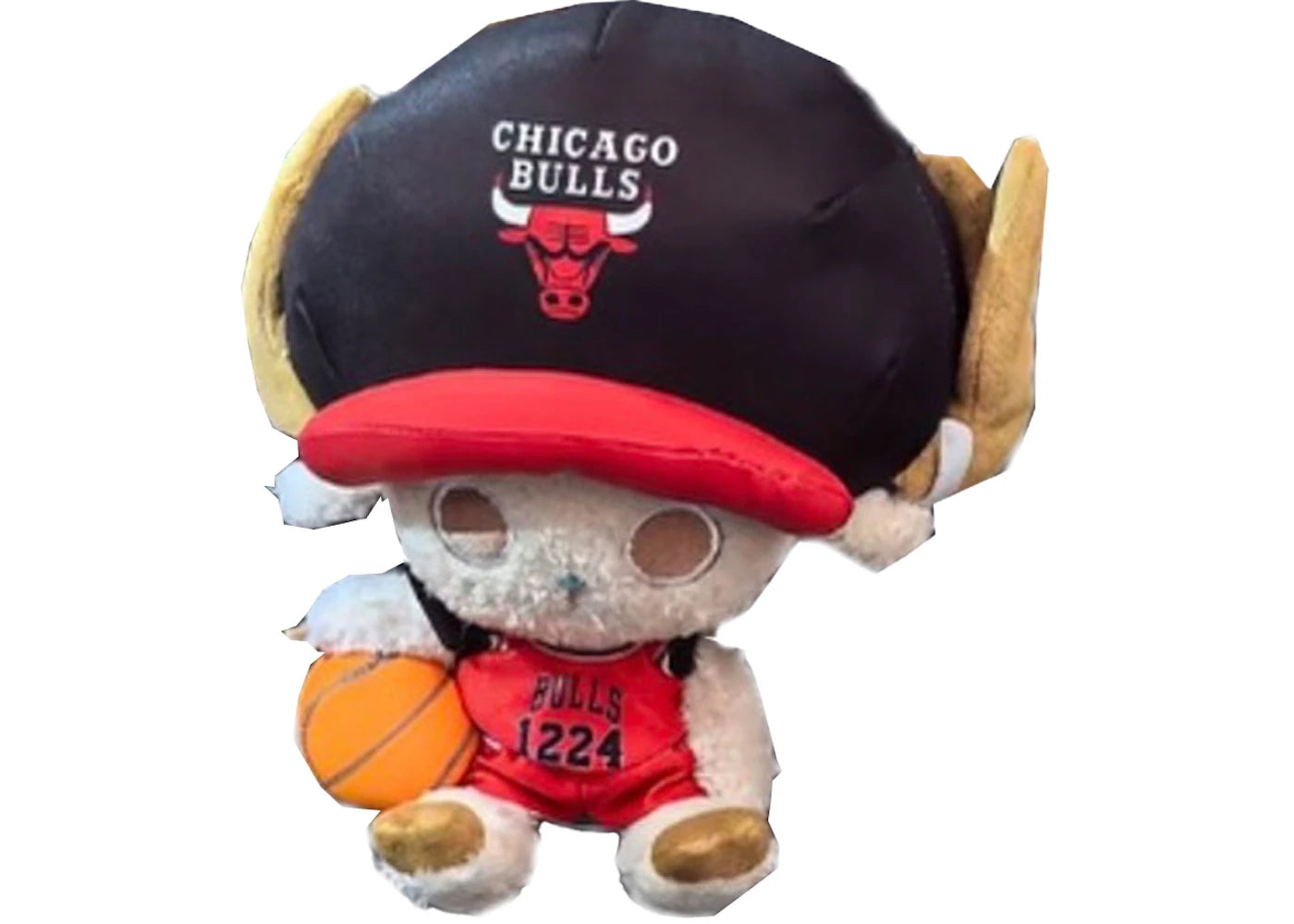 Banpresto One Piece x Nba Chopper's Plush Chicago Bulls