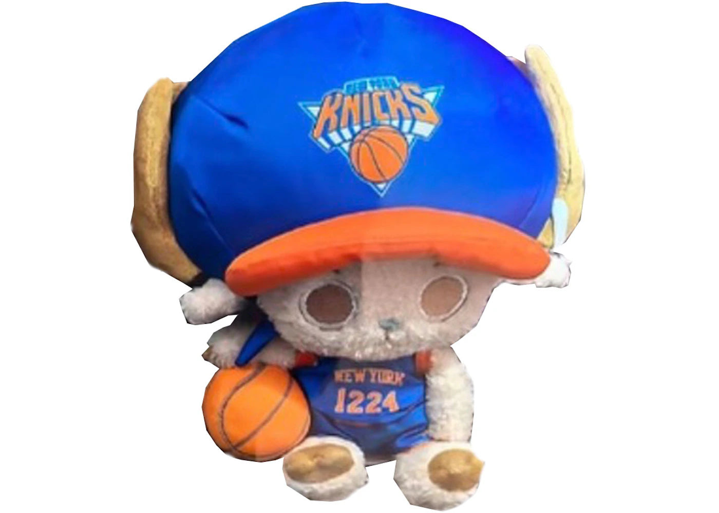 Banpresto One Piece x Nba Chopper's Plush New York Knicks