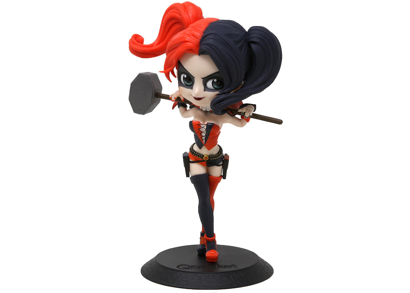 Banpresto Q Posket DC Comics Harley Quinn Version A Figure Red & Navy