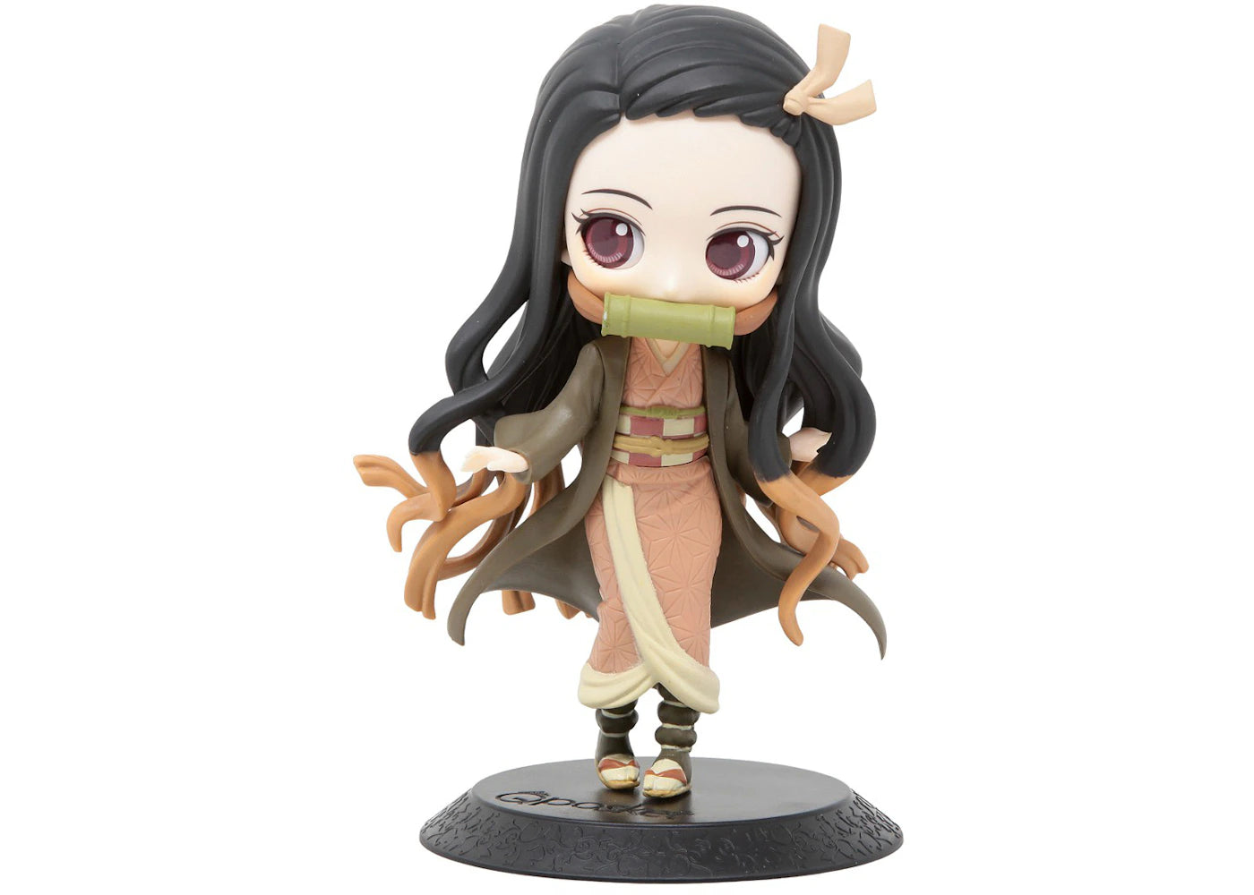 Banpresto Q Posket Demon Slayer Kimetsu No Yaiba Nezuko Kamado Version B Figure Brown