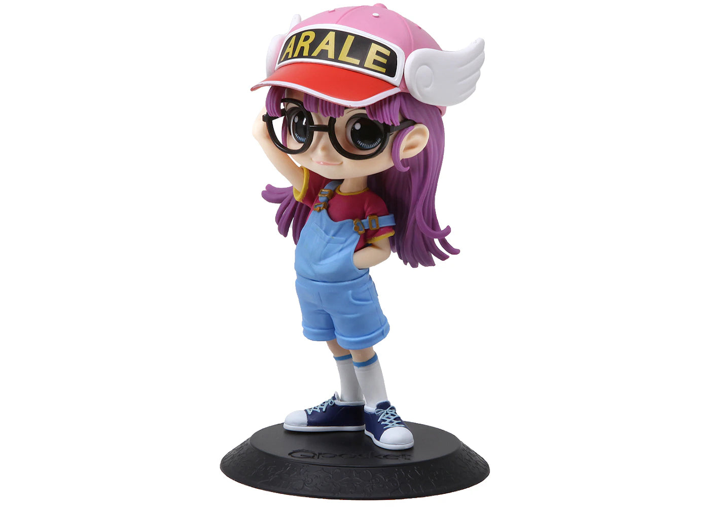 Banpresto Q Posket Dr. Slump Arale-Chan Arale Norimaki Version A Figure Purple