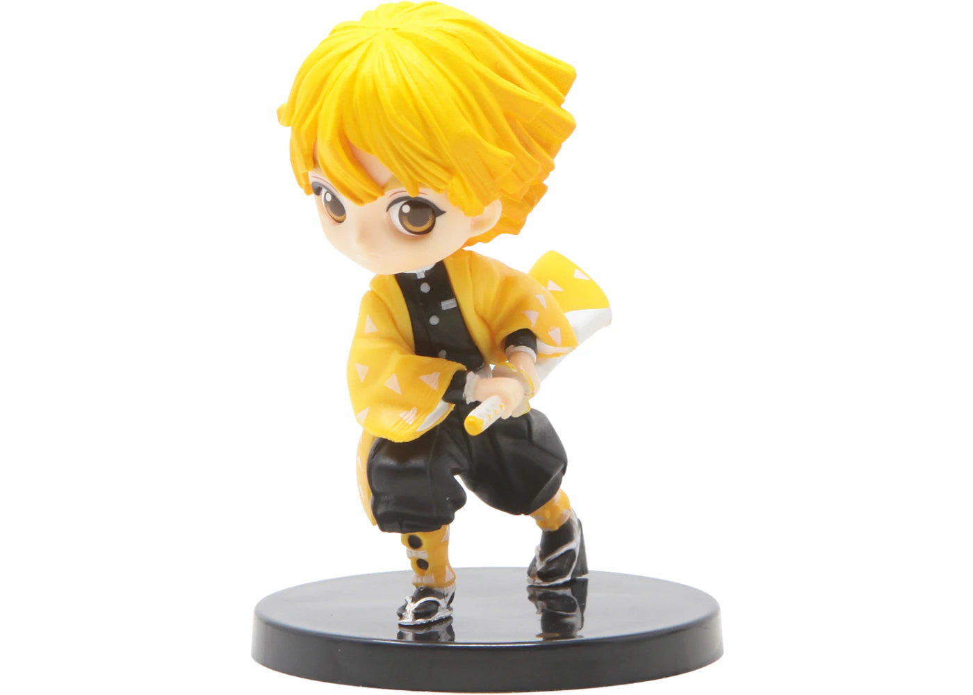 Banpresto Q Posket Petit Kimetsu No Yaiba Volume 1 Zenitsu Agatsuma Figure Orange