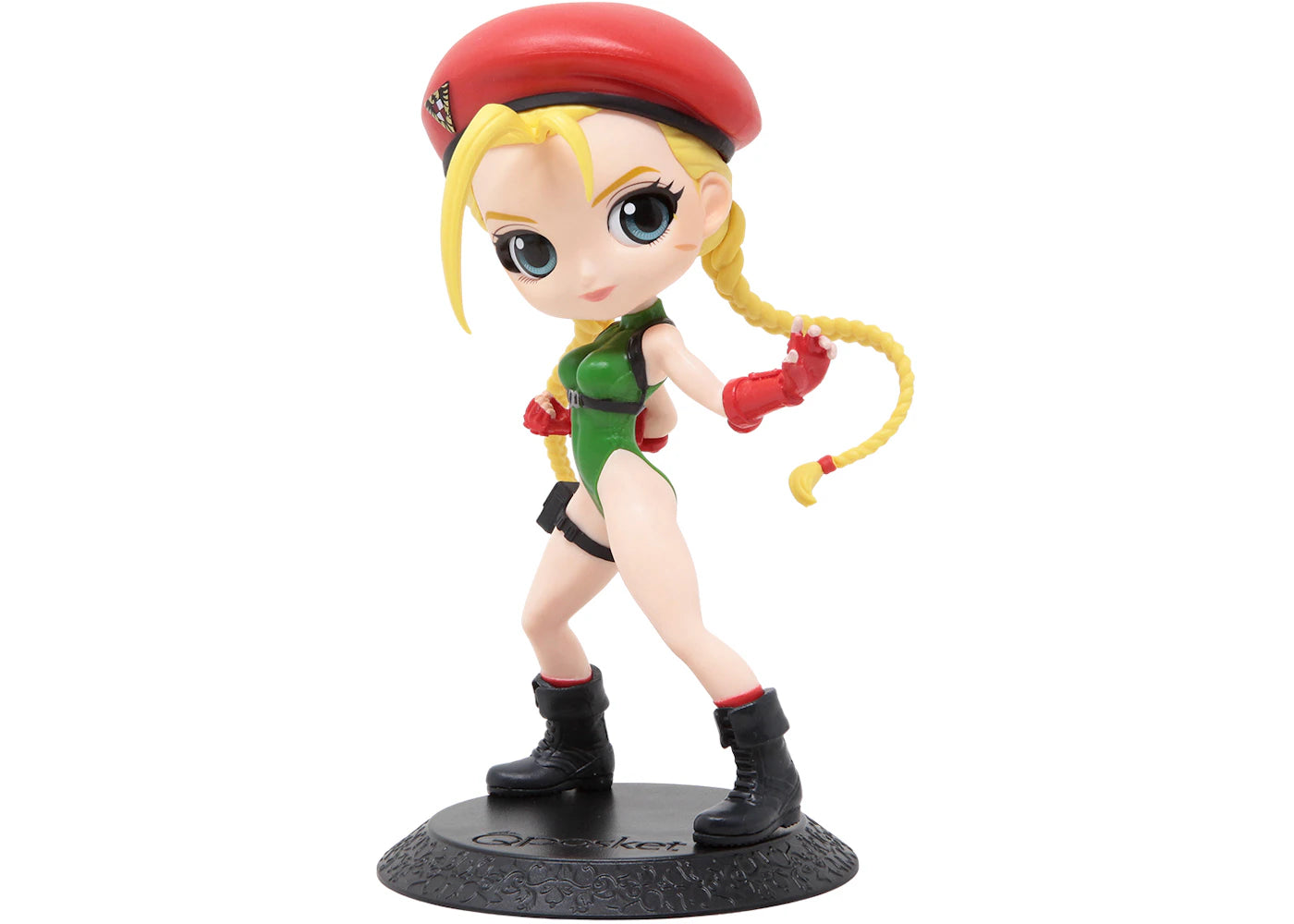 Banpresto Q Posket Street Fighter Series Cammy Version A Figure Green