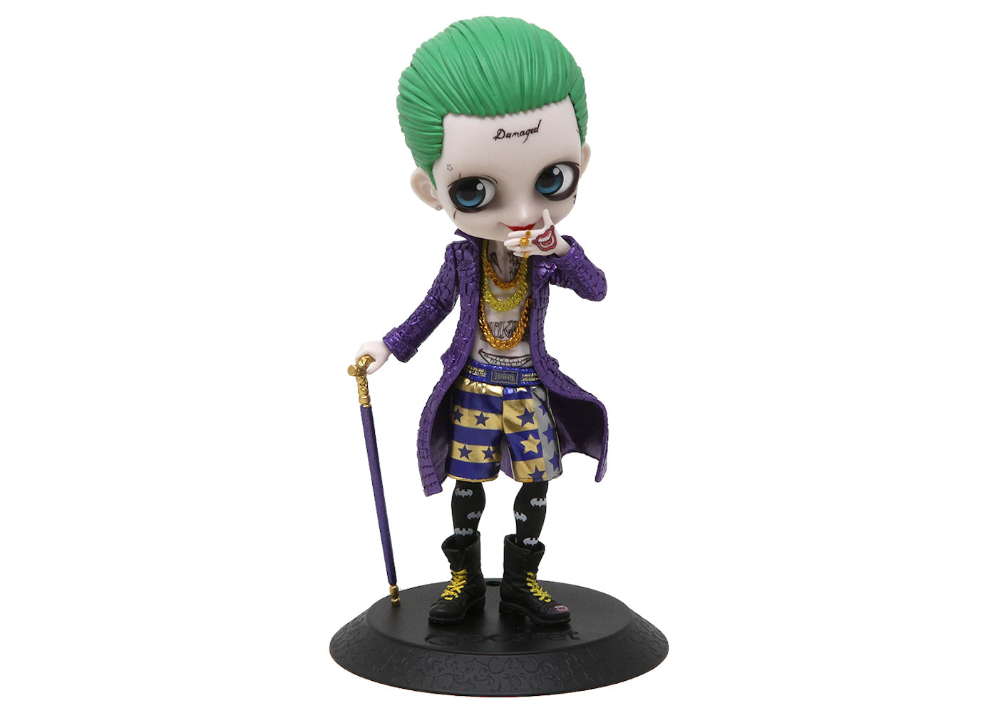 Banpresto Q Posket Suicide Squad Joker Version B Figure Purple