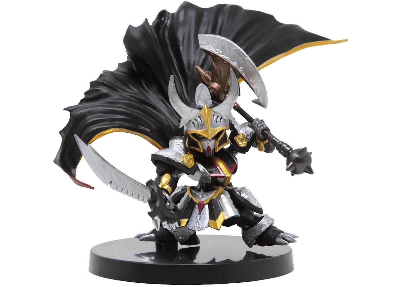 Banpresto SD Gundam Dark Knight Gundam Mk-II Round Table Figure Black & Silver