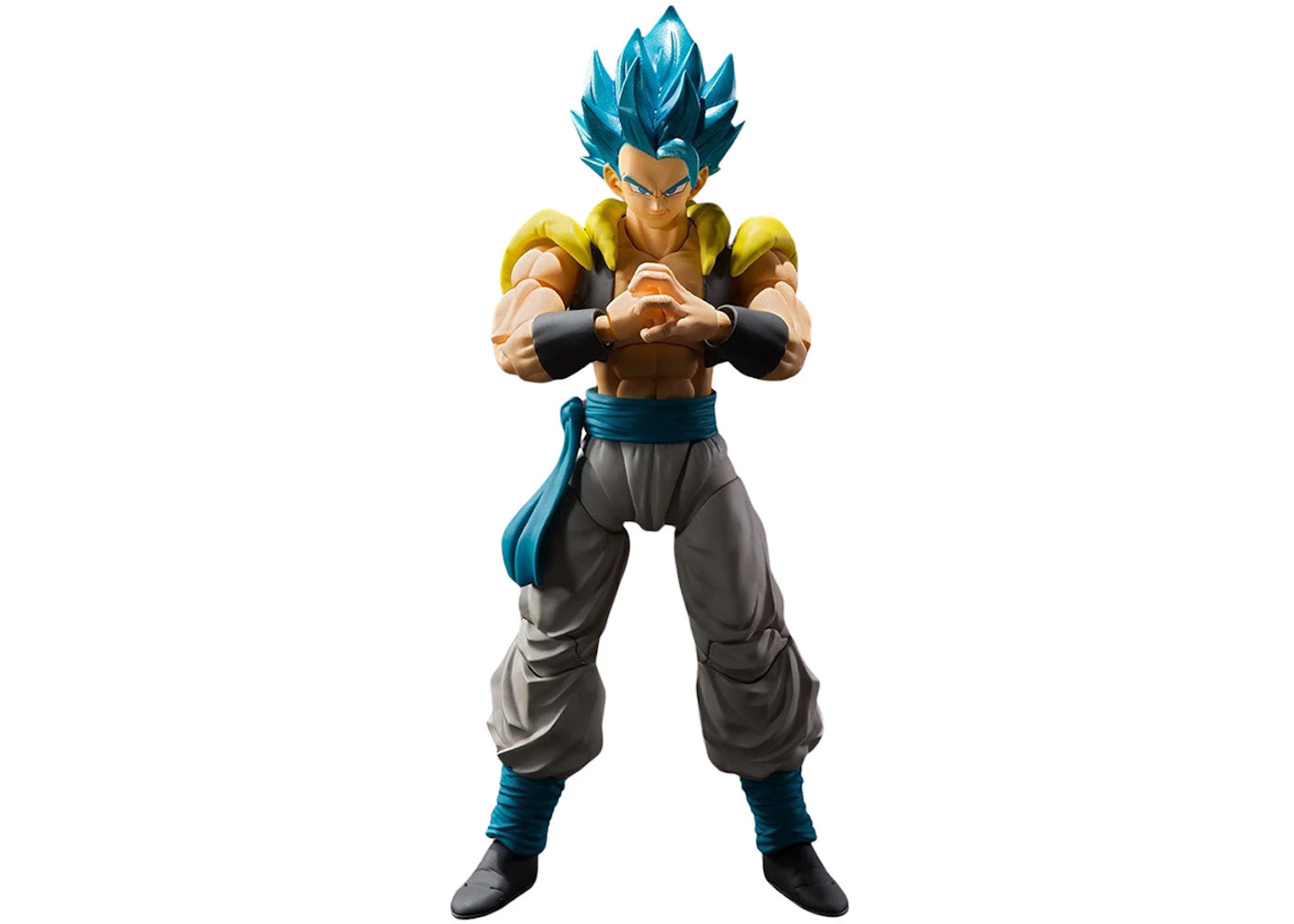 Banpresto S.H. Figuarts Dragon Ball Super Broly Super Saiyan God Super Saiyan Gogeta Figure Blue