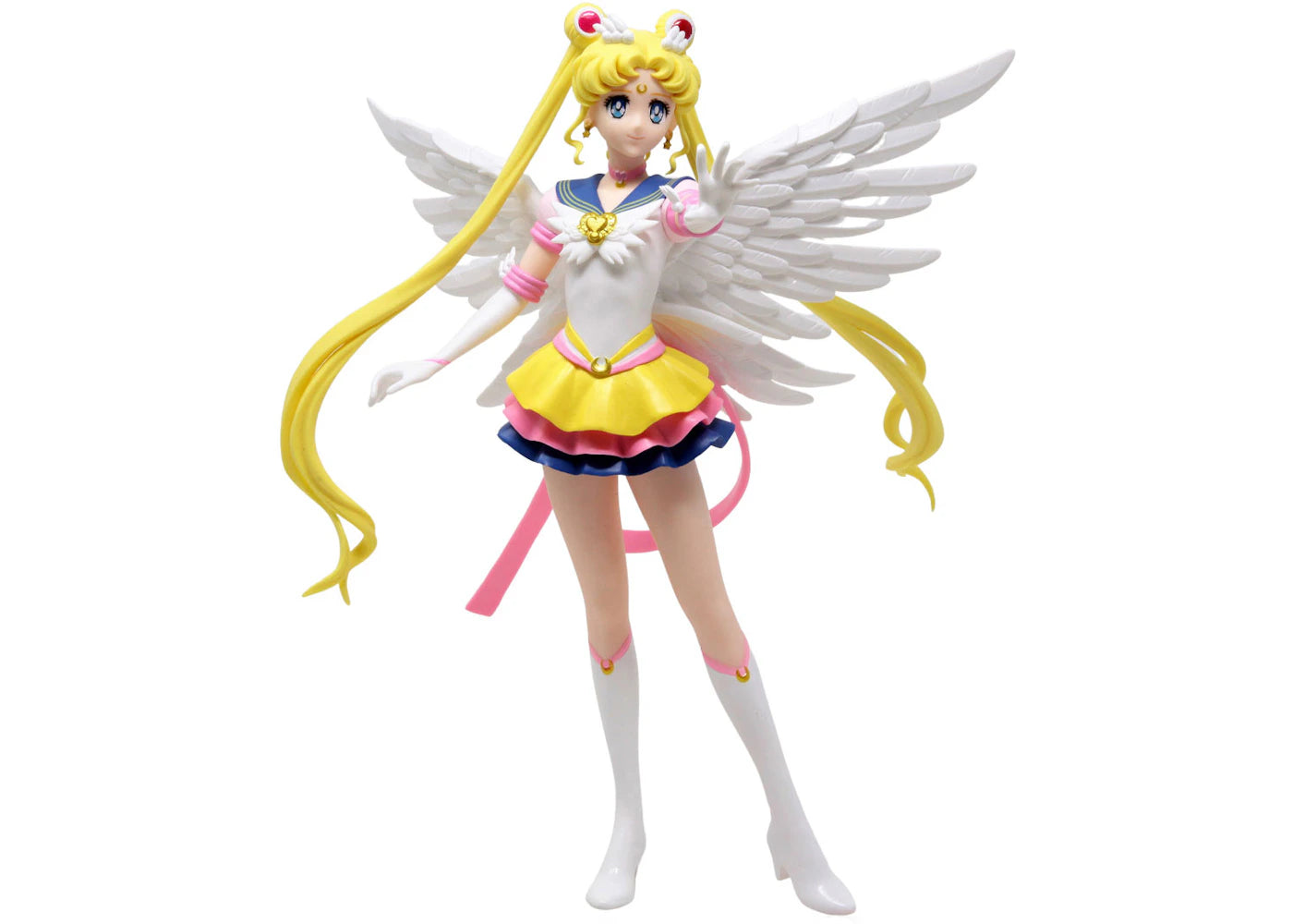 Banpresto Sailor Moon Eternal The Movie Glitter And Glamours Eternal Sailor Moon Version B Figure White