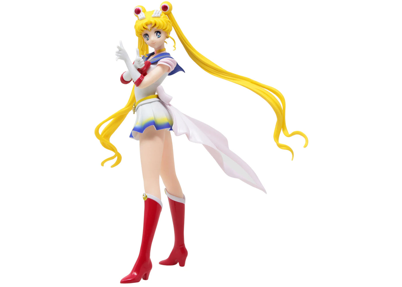 Banpresto Sailor Moon Eternal The Movie Glitter And Glamours Super Sailor Moon Version A Figure White & Yellow