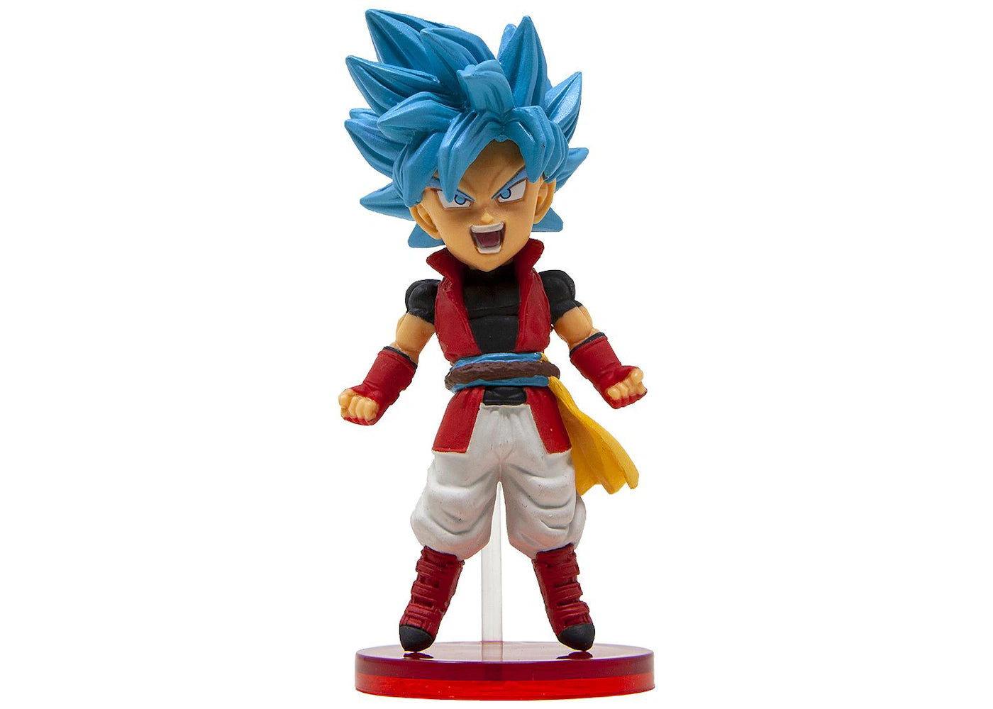 Banpresto Super Dragon Ball Heroes World Volume 4 16 Male Saiyan Avatar Figure Blue