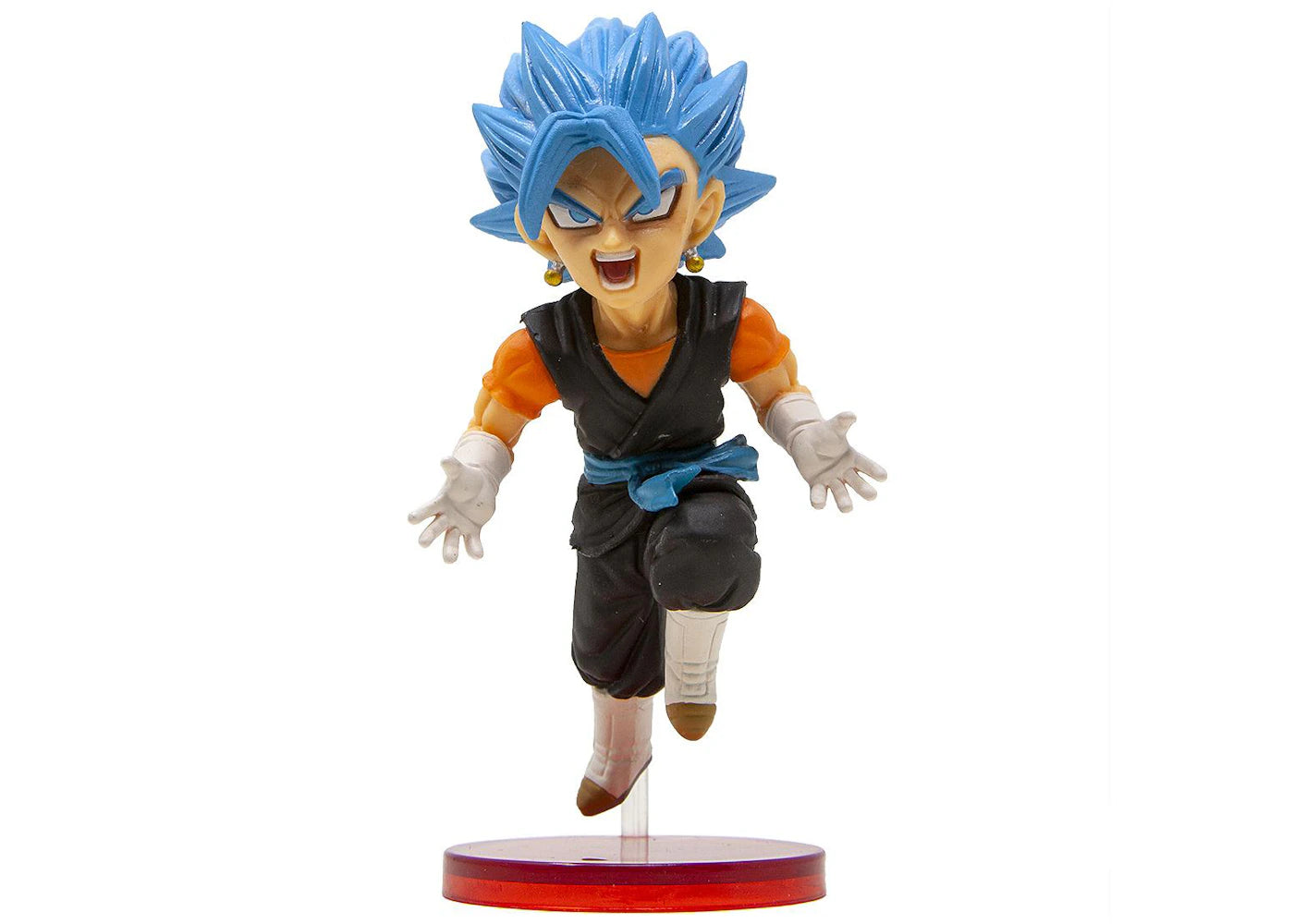 Banpresto Super Dragon Ball Heroes World Volume 4 17 Super Saiyan Blue Vegito Figure Blue