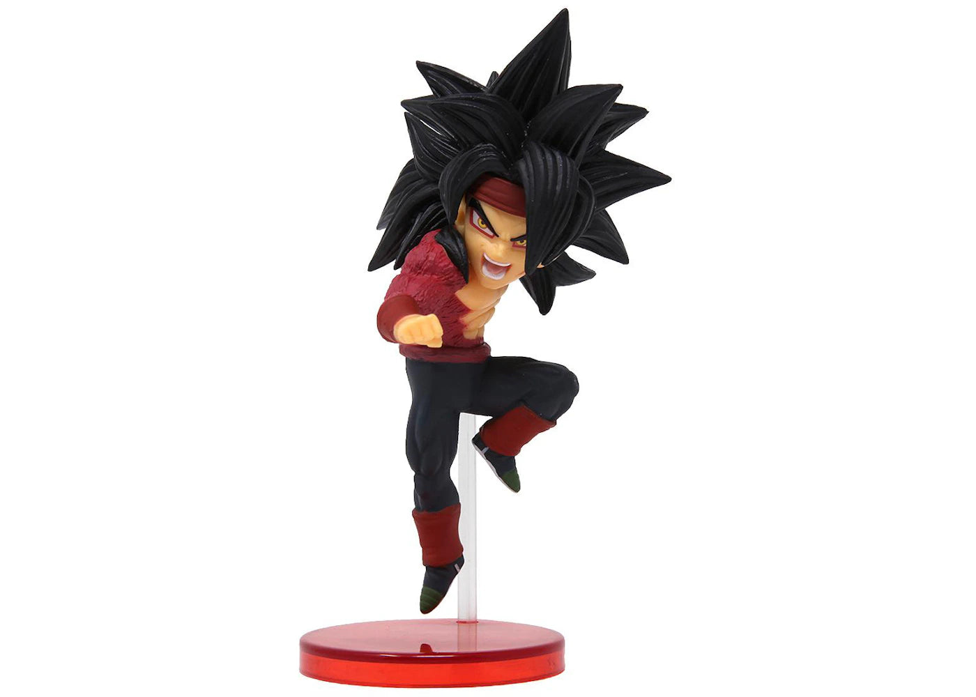 Banpresto Super Dragon Ball Heroes World Volume 5 25 Bardock Super Saiyan 4 Figure Black & Red