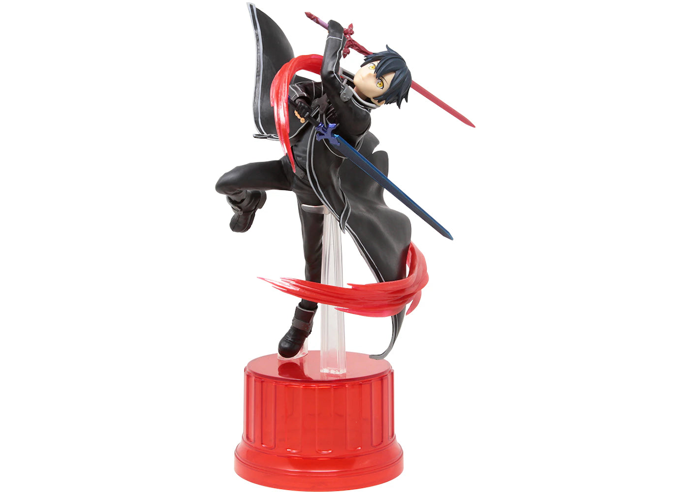 Banpresto Sword Art Online Integral Factor Espresto Est Extra Motions Kirito Alicization Version Figure Black/Red