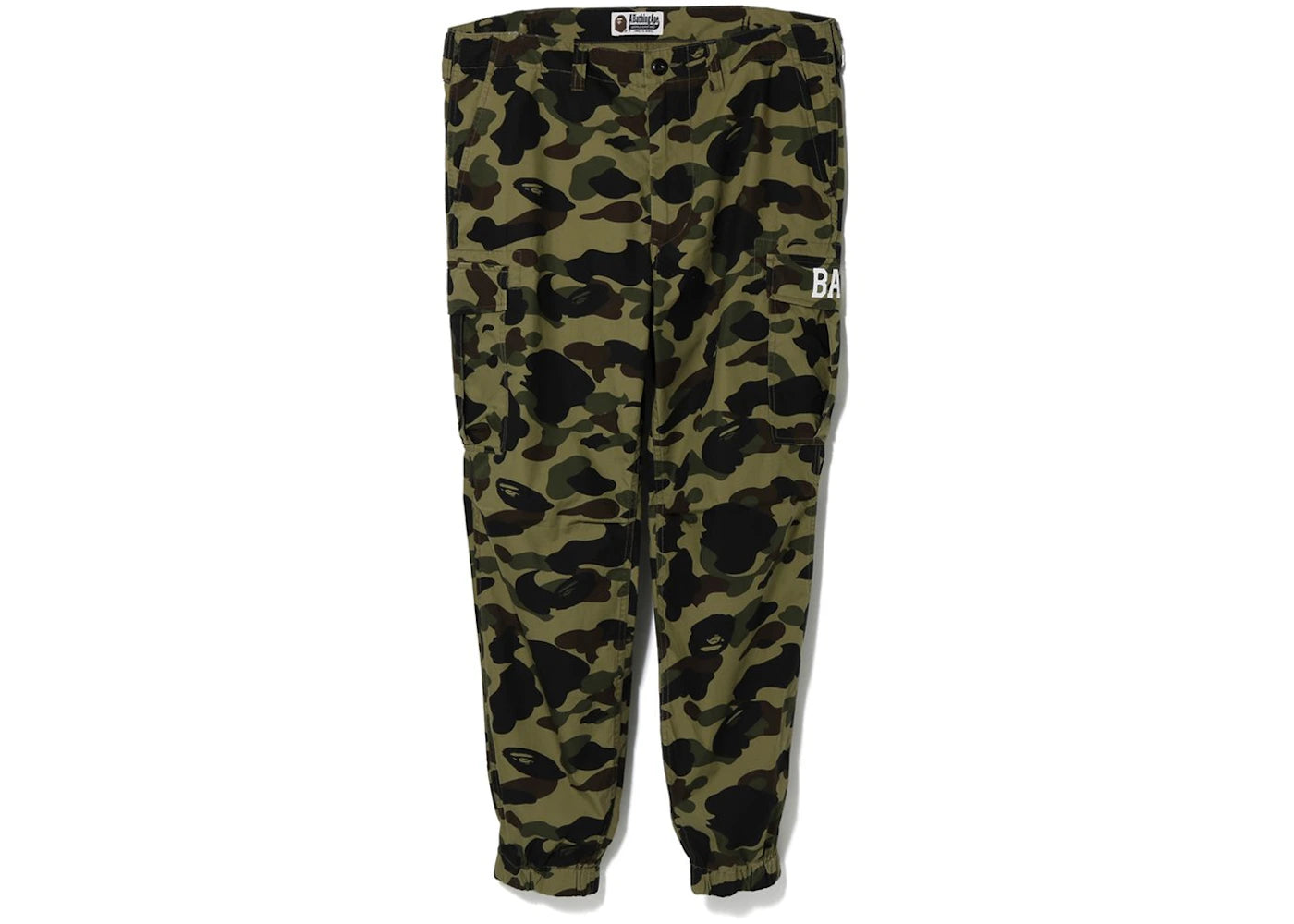 BAPE 1st Camo 6-Pocket Jogger Pants Green