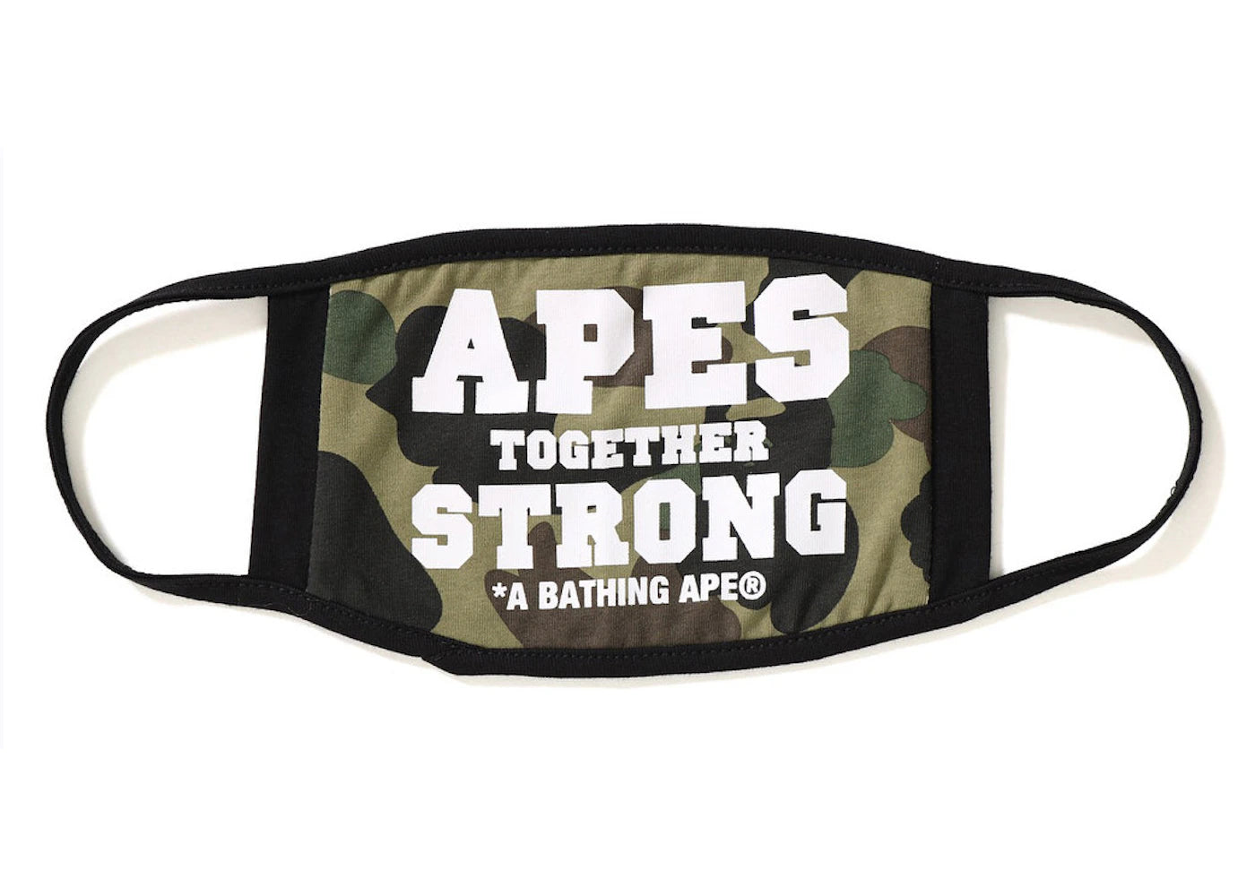 BAPE 1st Camo ATS Mask Green