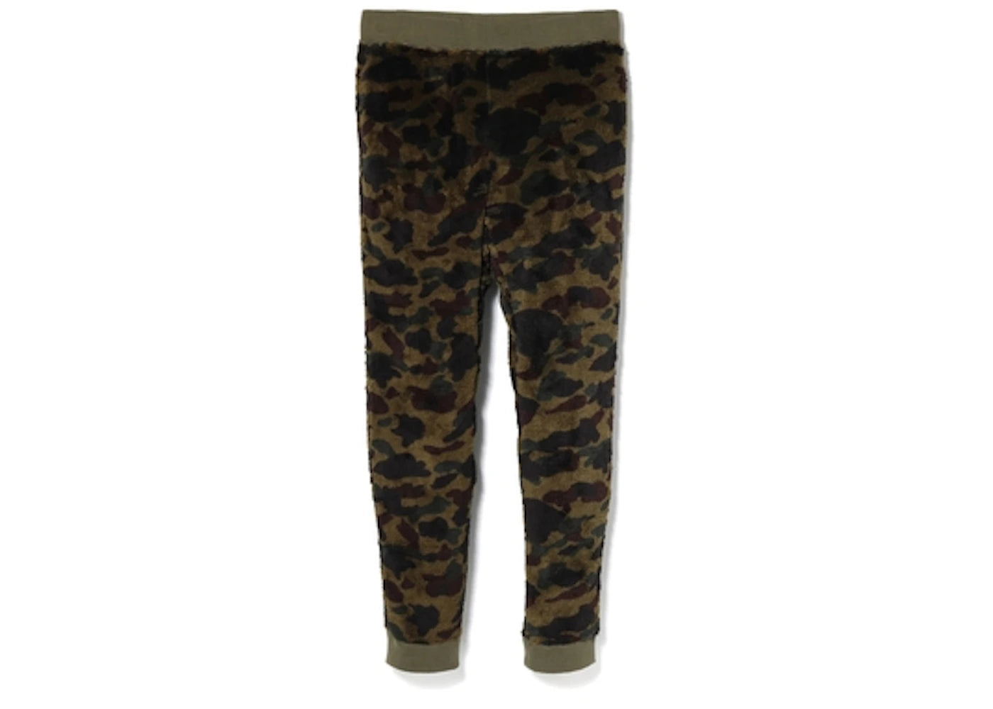 BAPE 1st Camo Boa Pants Green