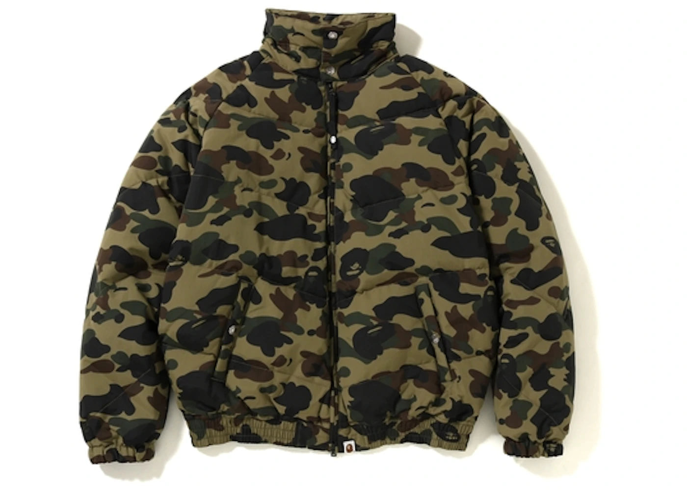 BAPE 1st Camo Down Jacket (FW18) Green