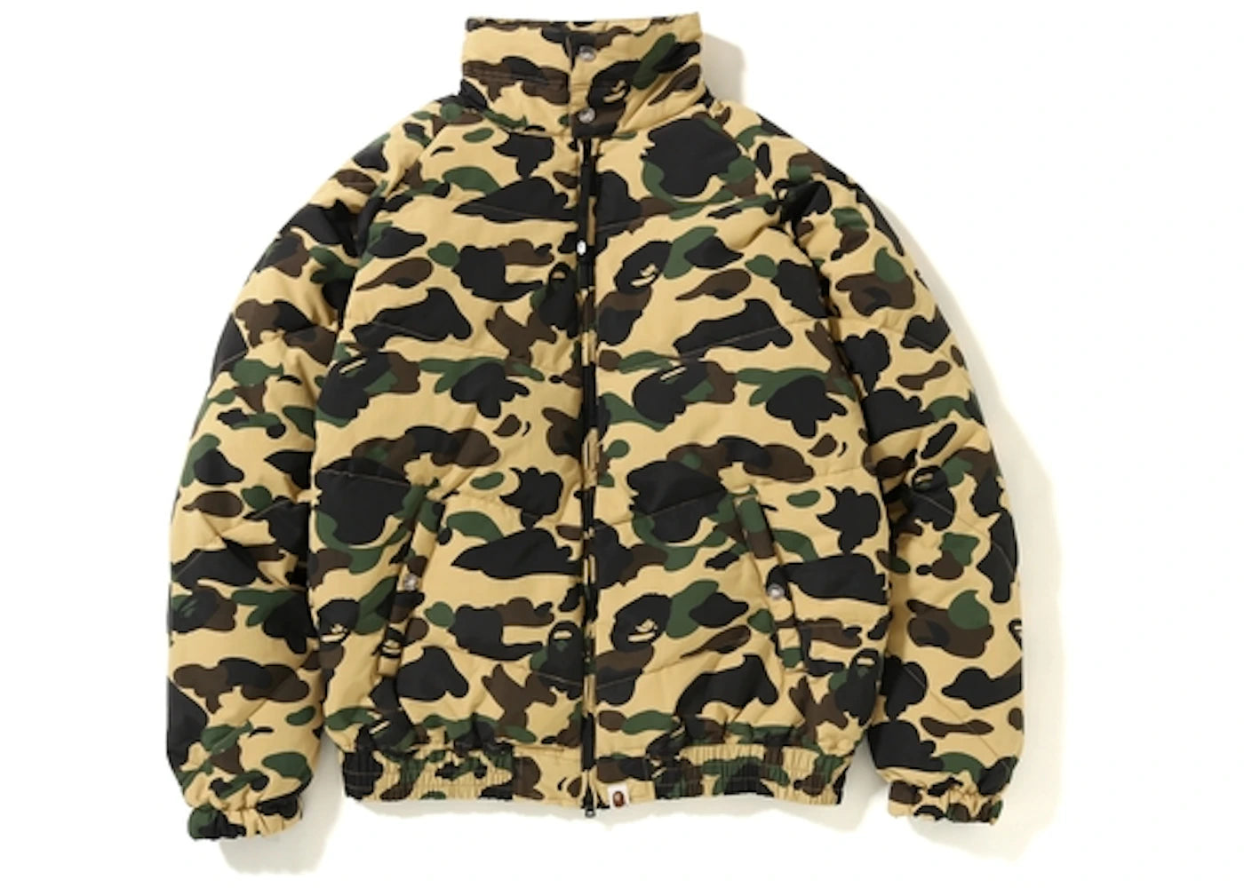 BAPE 1st Camo Down Jacket (FW18) Yellow