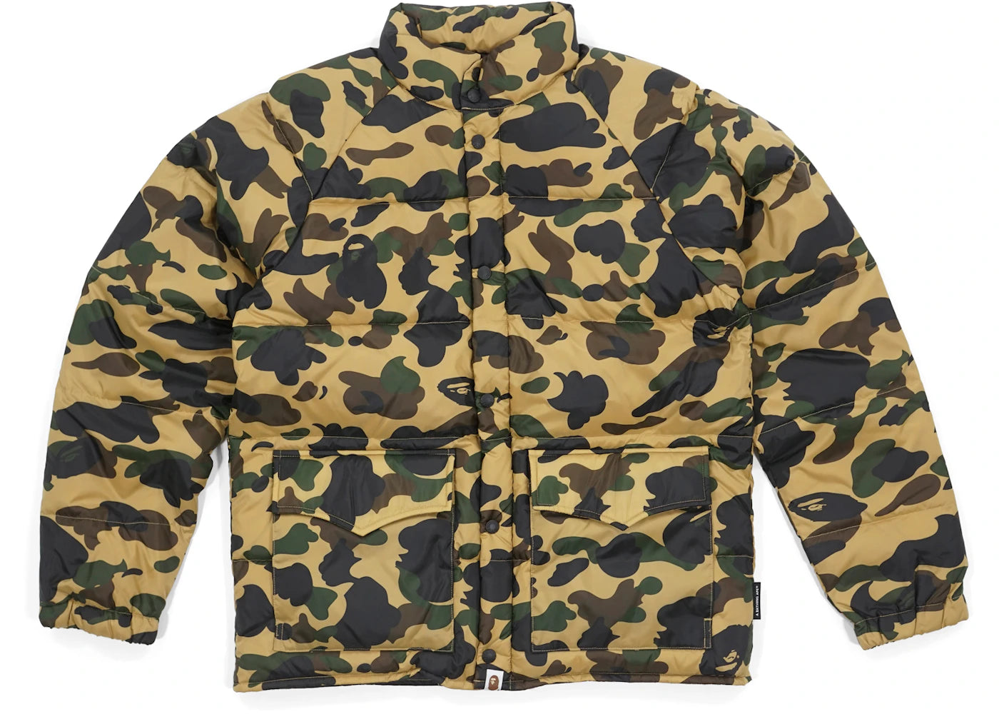 BAPE 1st Camo Down Jacket Yellow