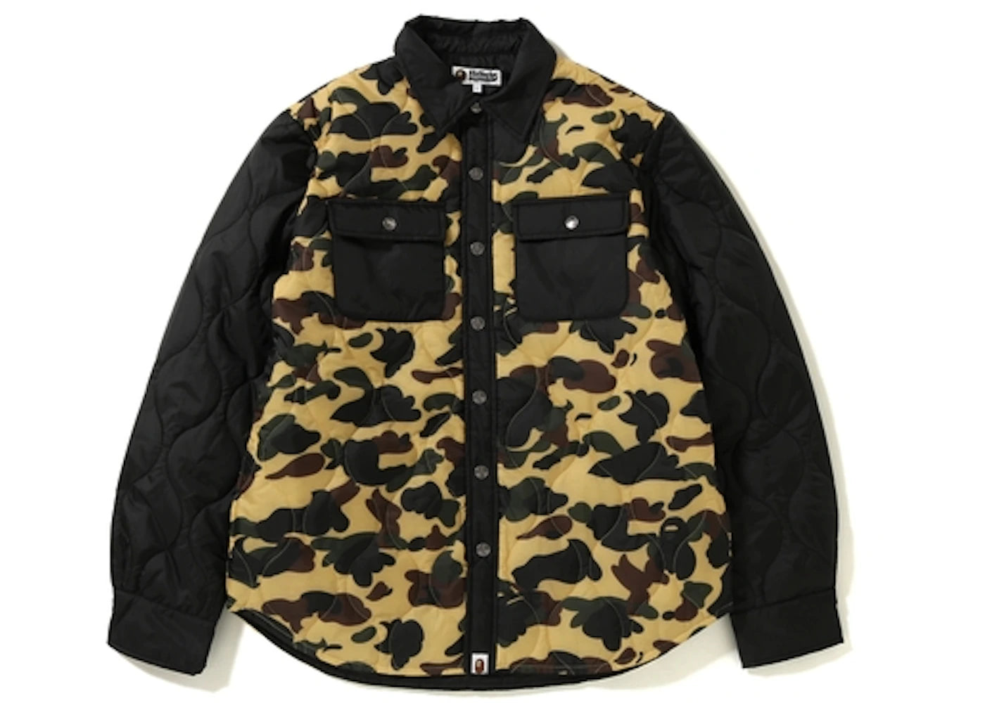 BAPE 1st Camo Quilting Jacket Yellow