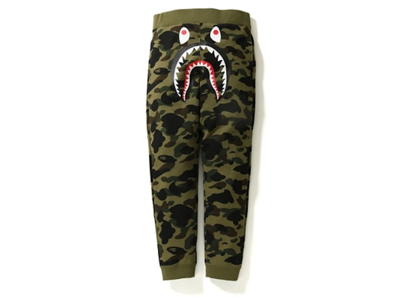 BAPE 1st Camo Shark Slim Sweat Pants Pants Green