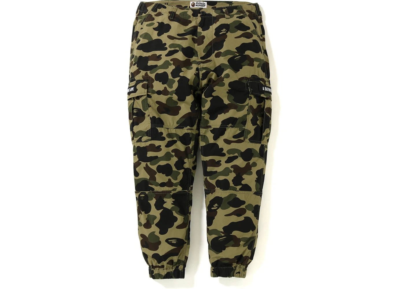BAPE 1st Camo Slim 6 Pocket Jogger Pants Green