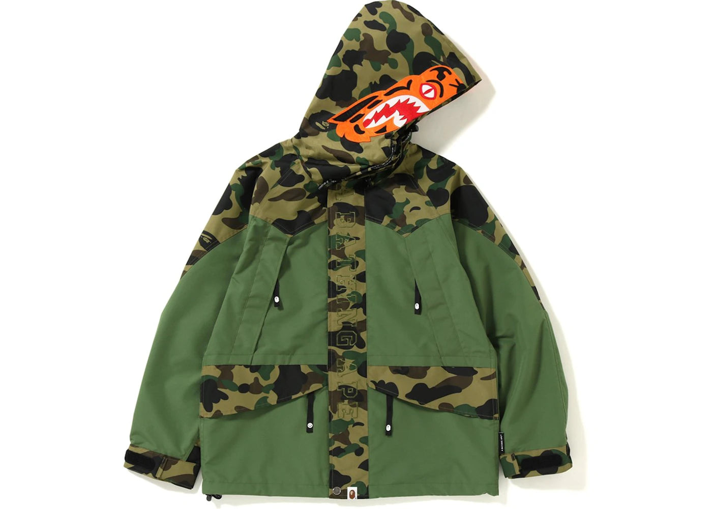 BAPE 1st Camo Tiger Snowboard Jacket Olive Drab/Green