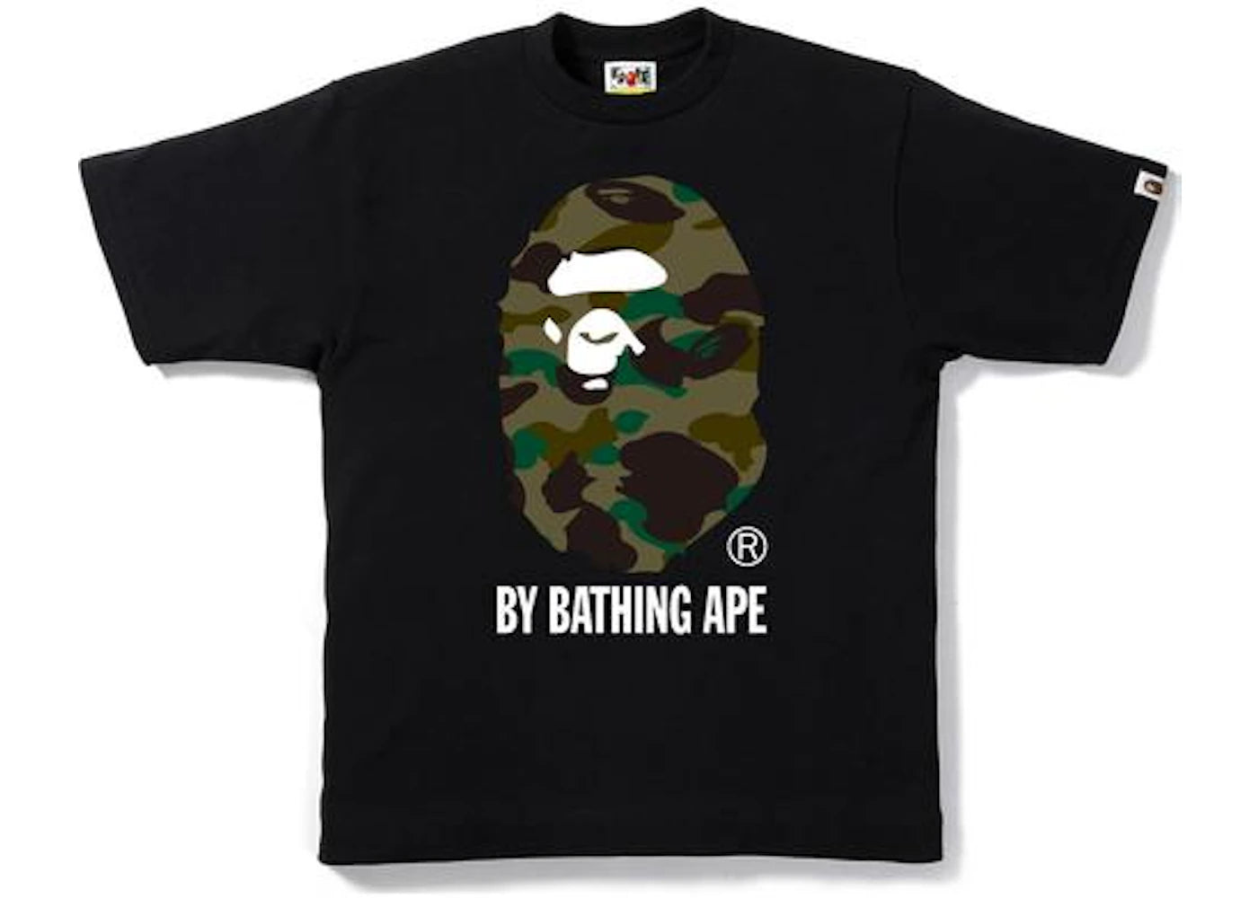BAPE 1st Camo by Bathing Tee Black/Green