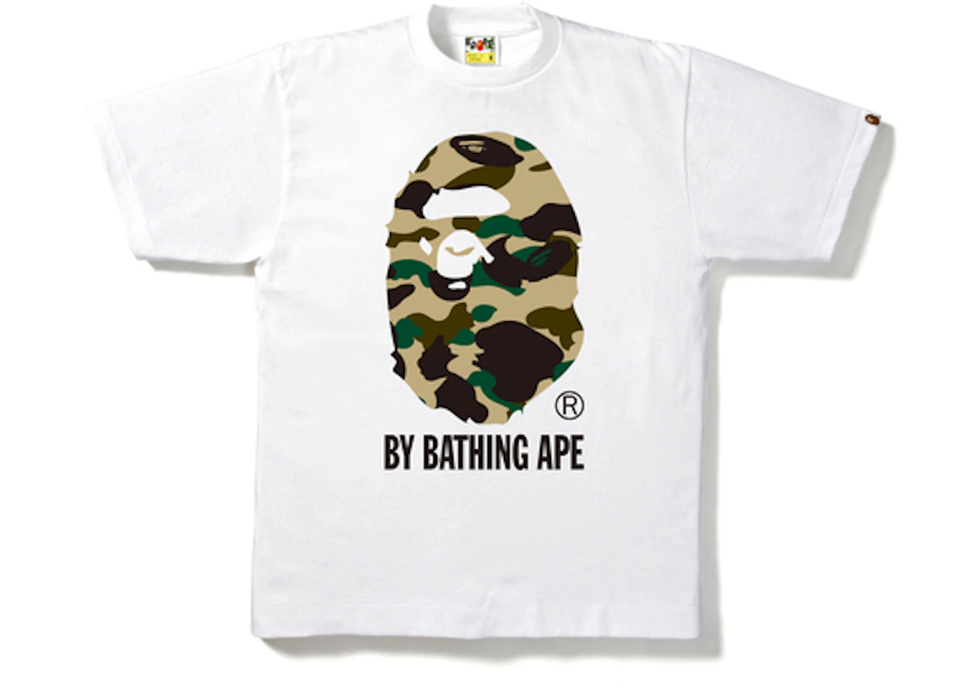 BAPE 1st Camo By Bathing Tee White/Camo
