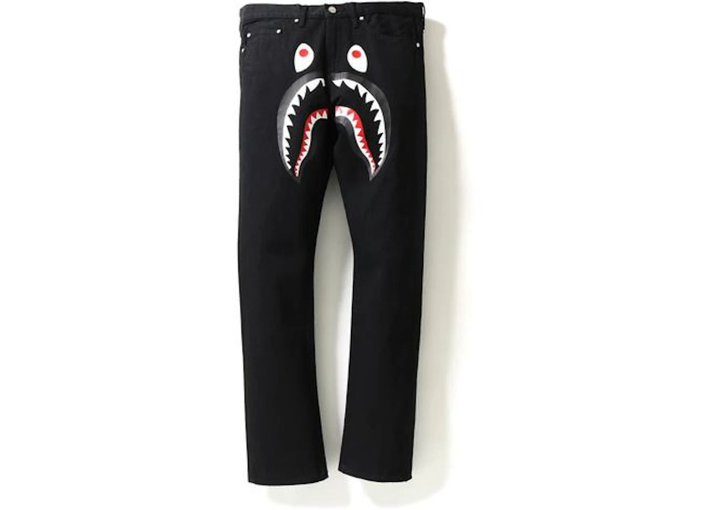 BAPE 2008 Type-05 Shark Denim Pants Pants Black