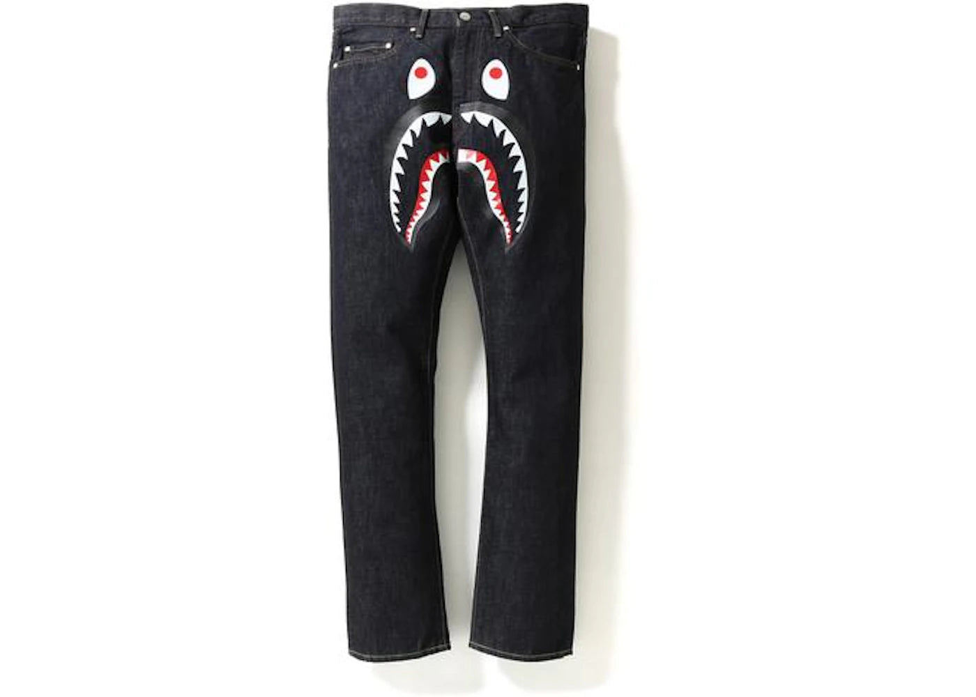 BAPE 2008 Type-05 Shark Denim Pants Pants Indigo