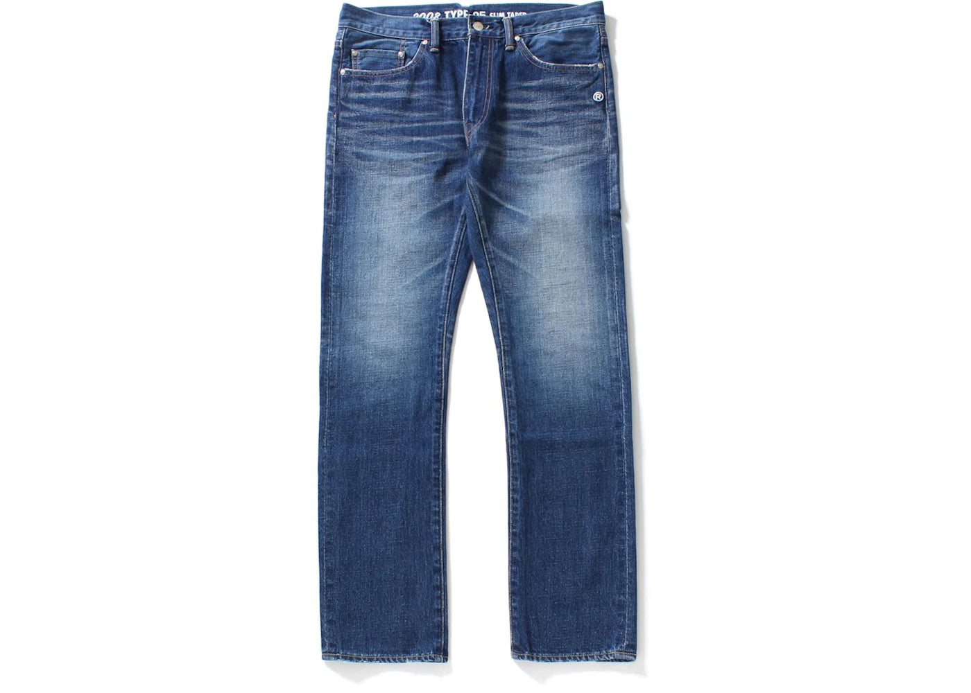 BAPE 2008 Type-05 Washed Denim Pants Pants Indigo