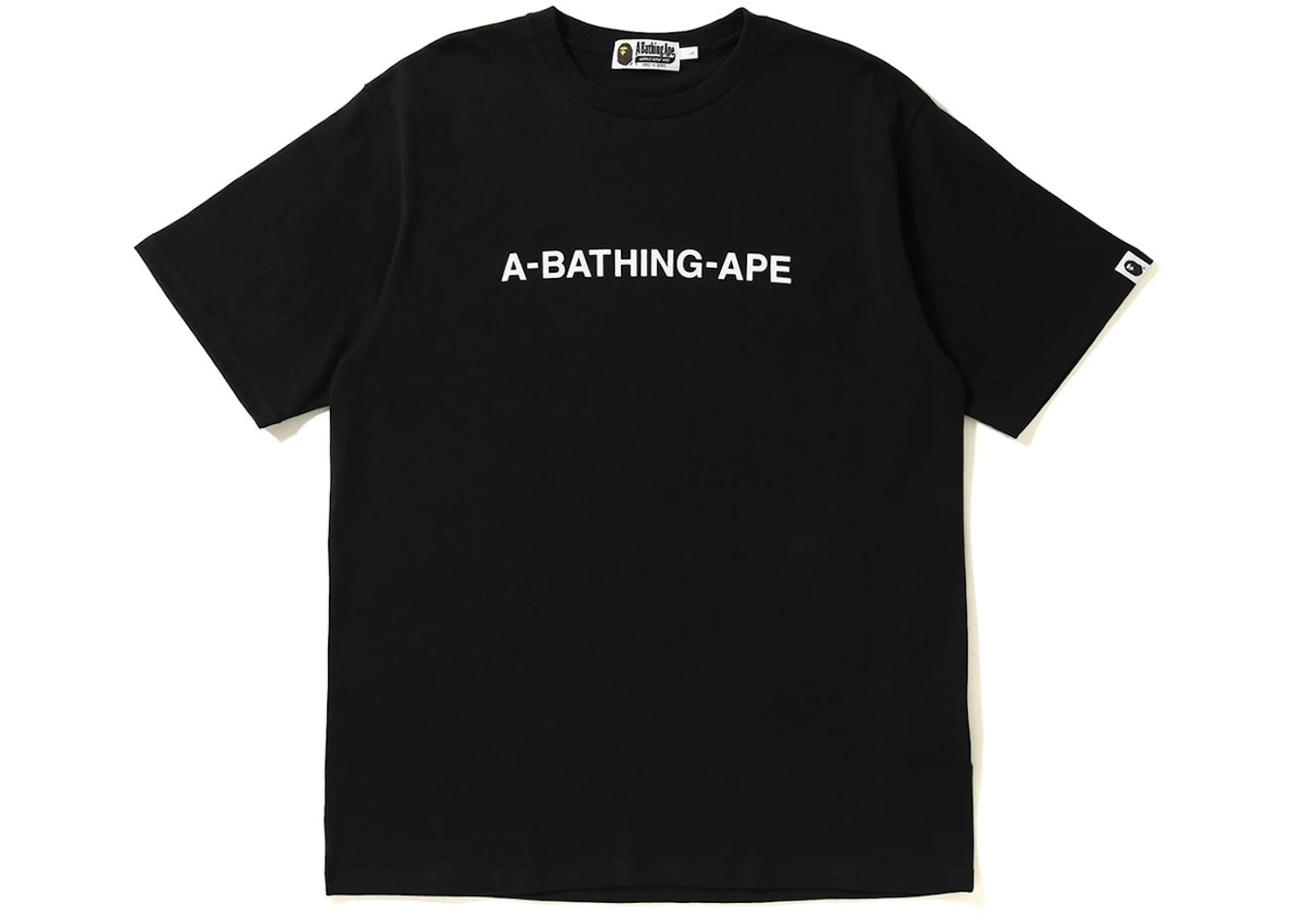 BAPE A Bathing Ape Wide Tee Black
