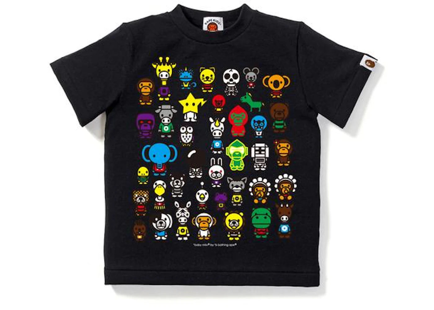 BAPE A to Z Tee Tee (Kids) Black