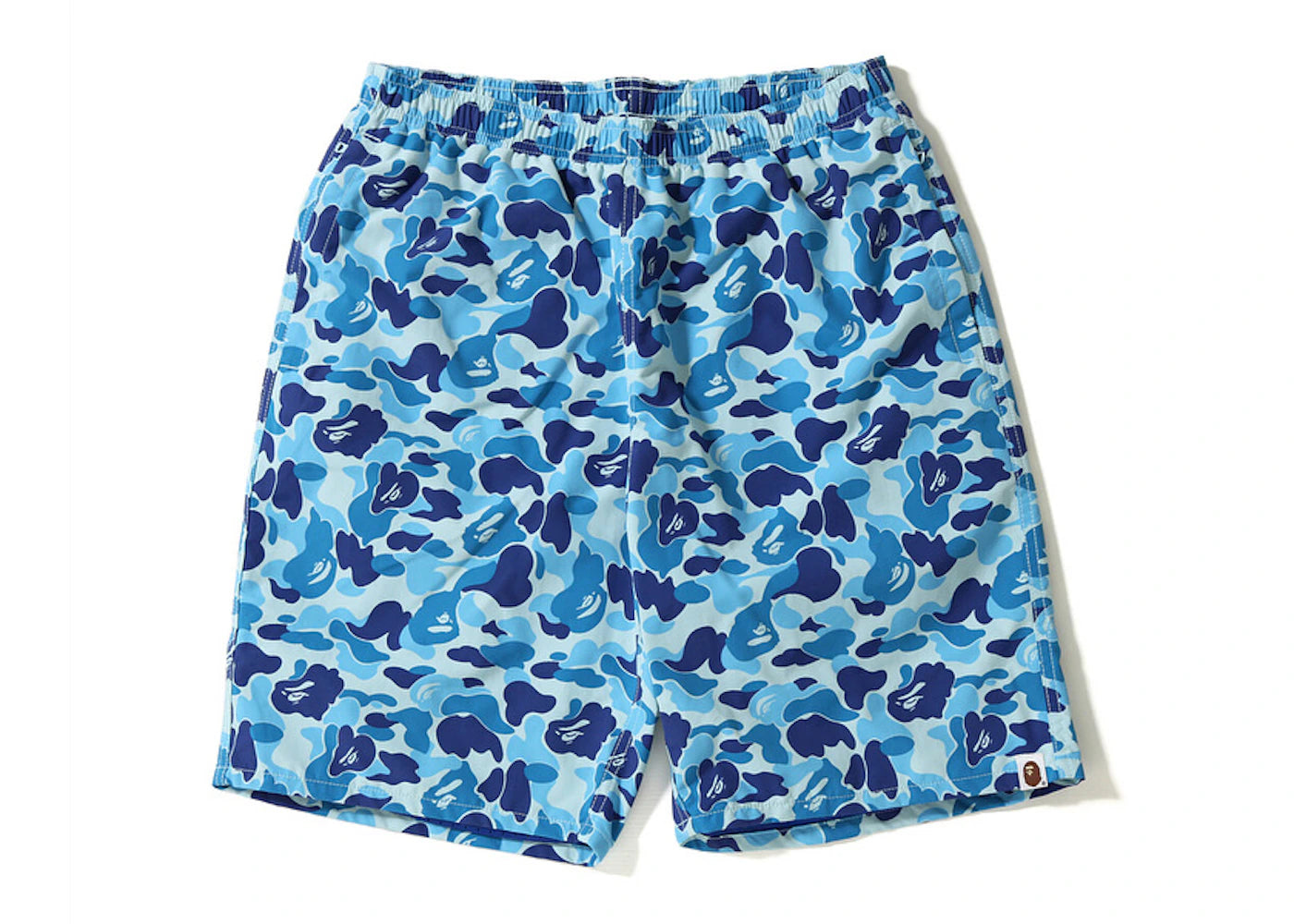 BAPE ABC Beach Shorts Blue