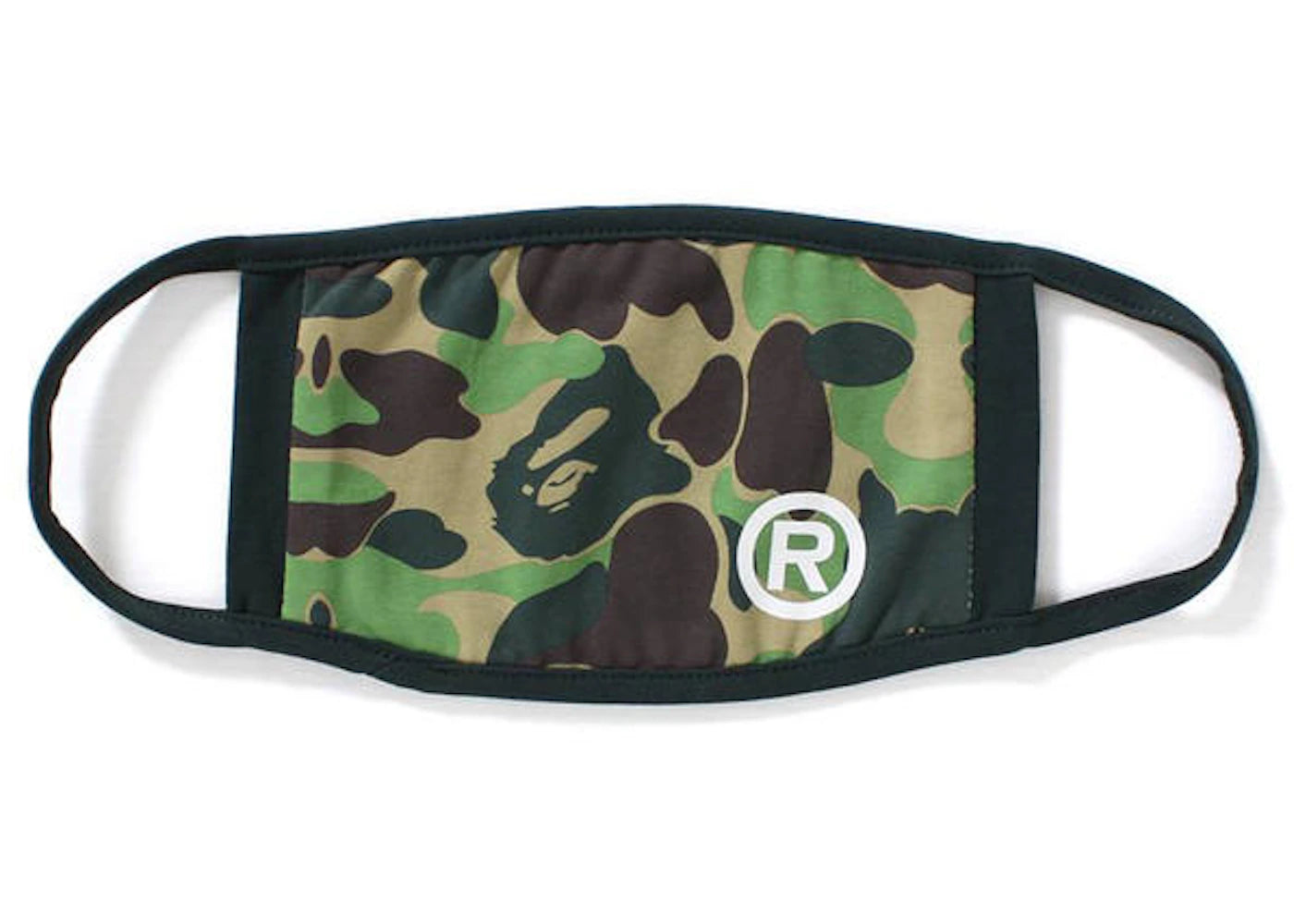 BAPE ABC Camo Mask Green