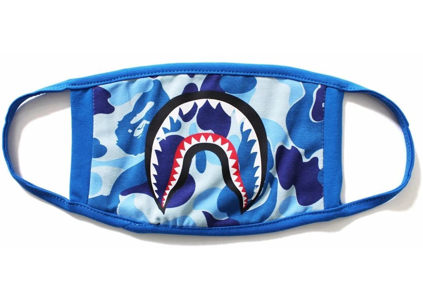 BAPE ABC Camo Shark Mask Blue