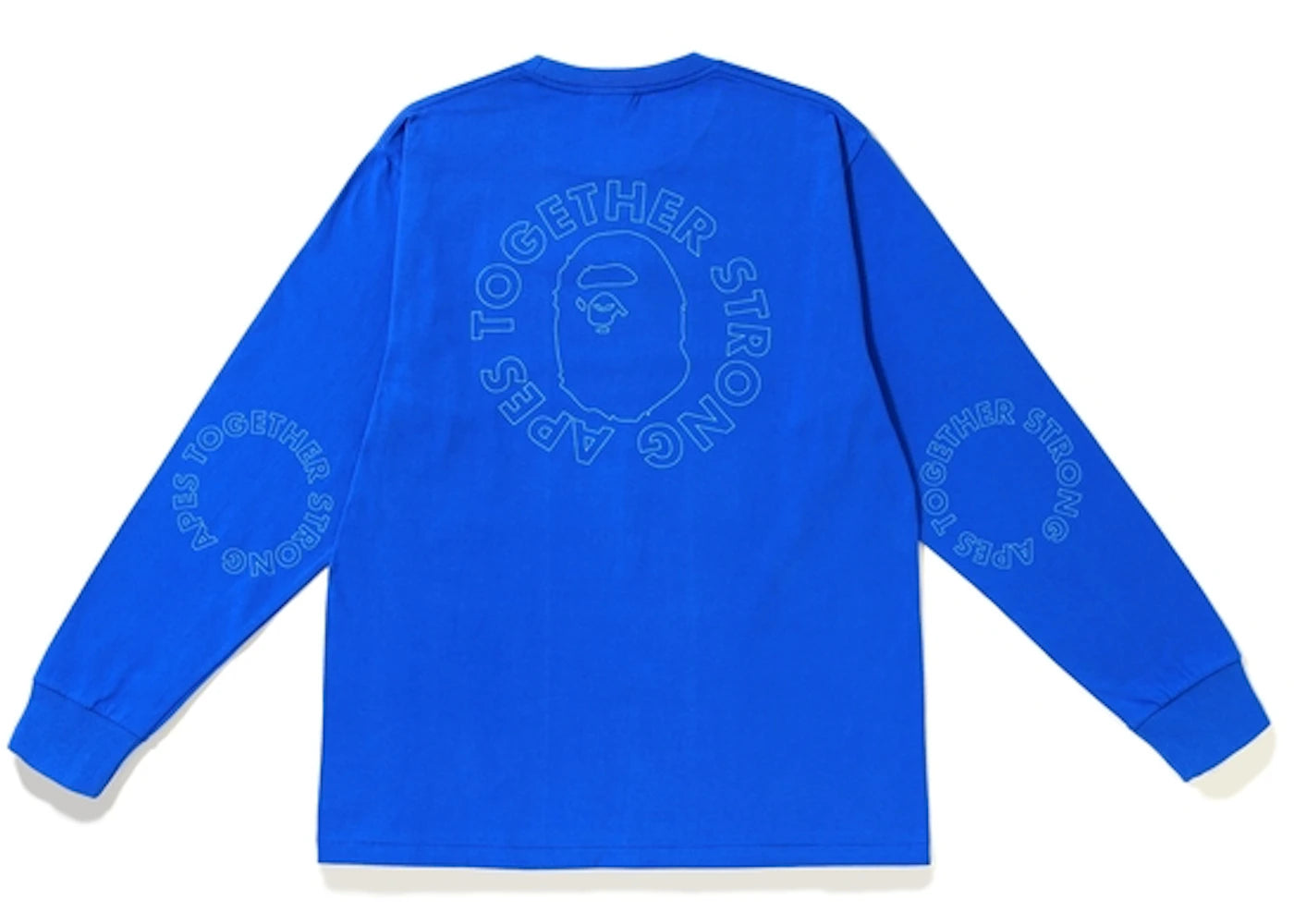 BAPE ATS Circle LS Tee Blue