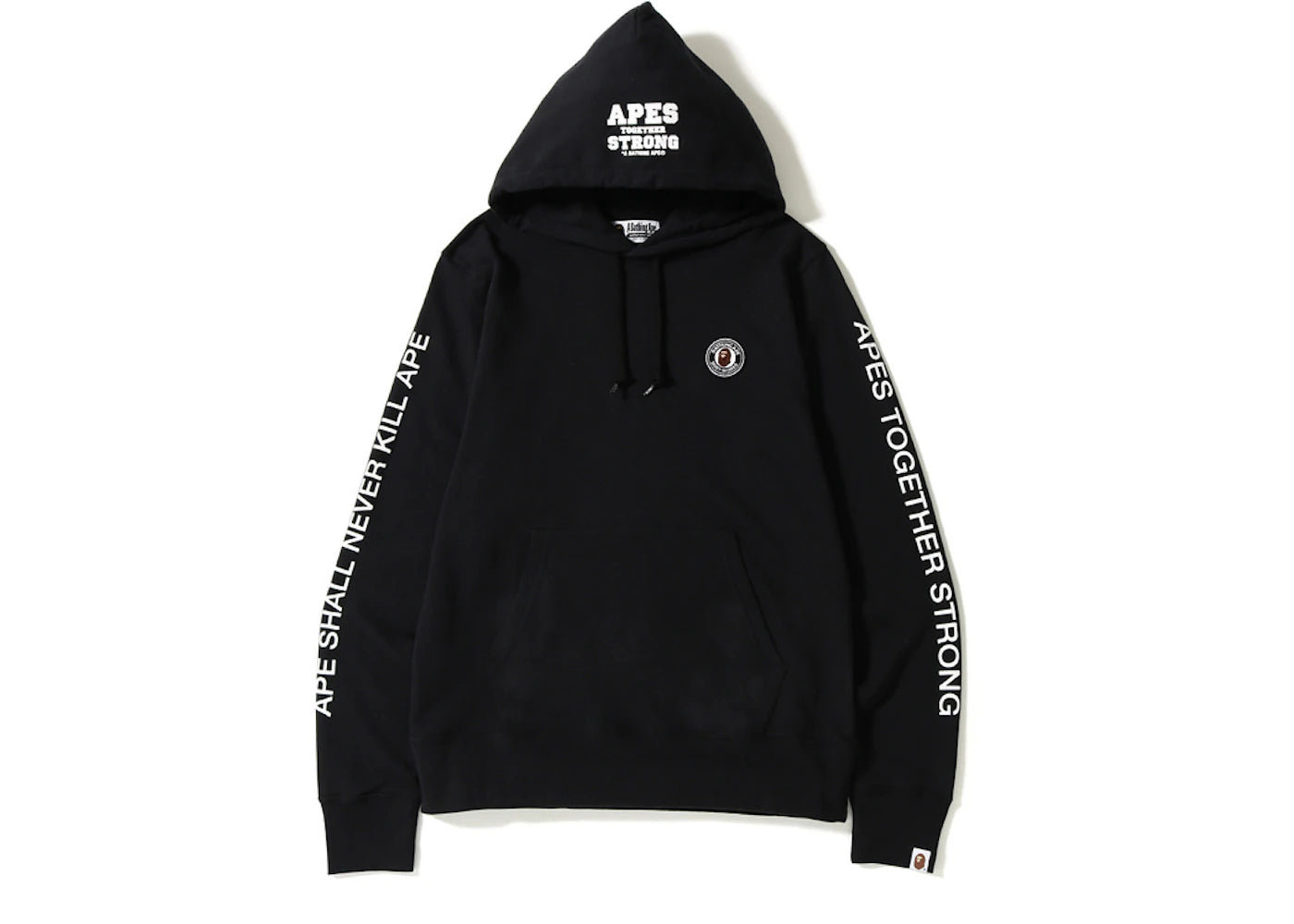 BAPE ATS Pullover Hoodie Black