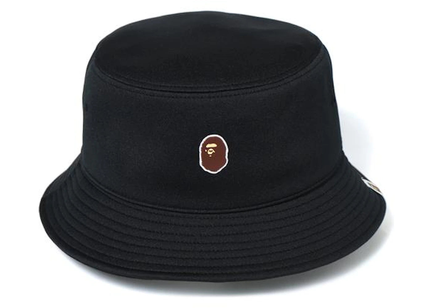 BAPE Ape Head One Point Bucket Hat Hat Black