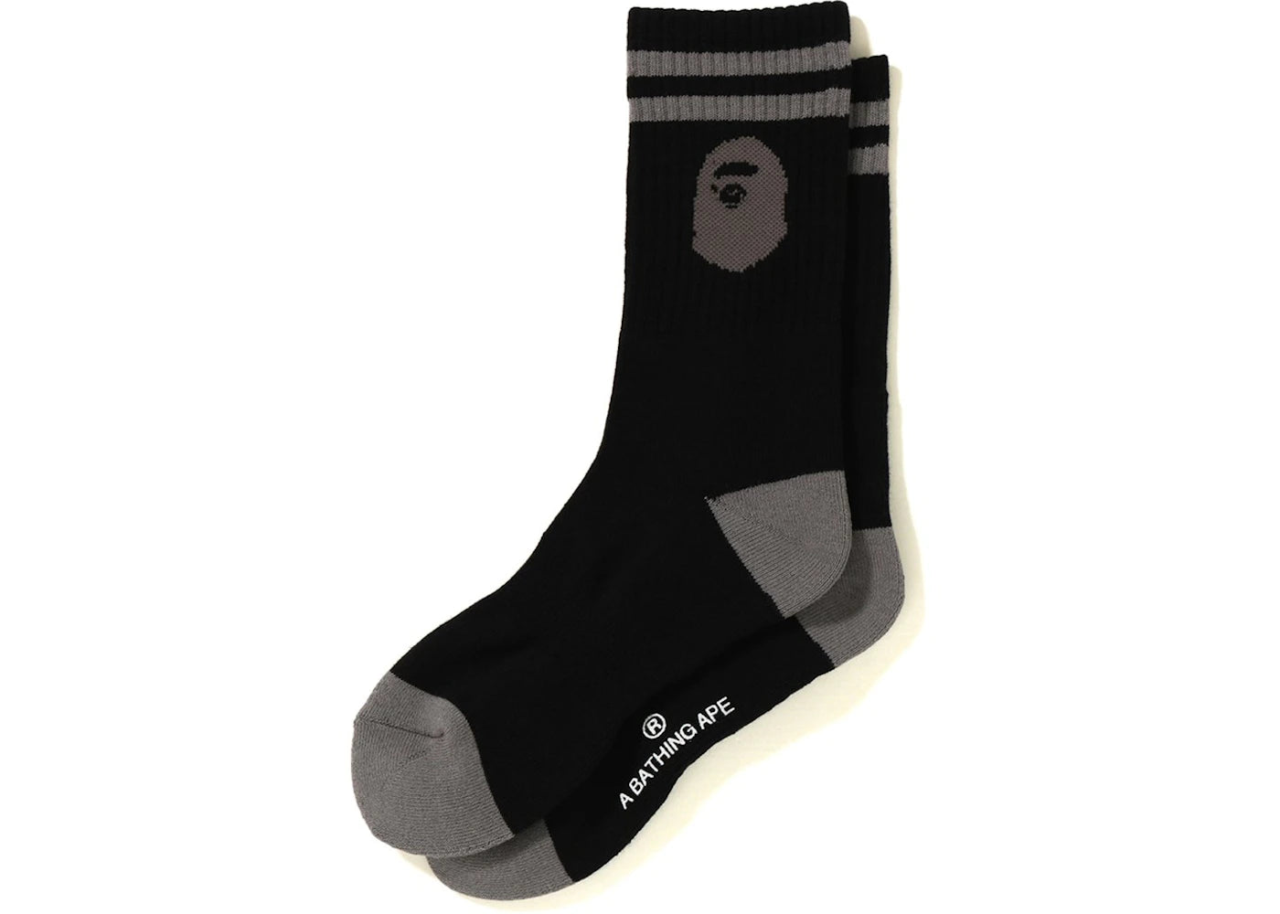 BAPE Ape Head Socks Black